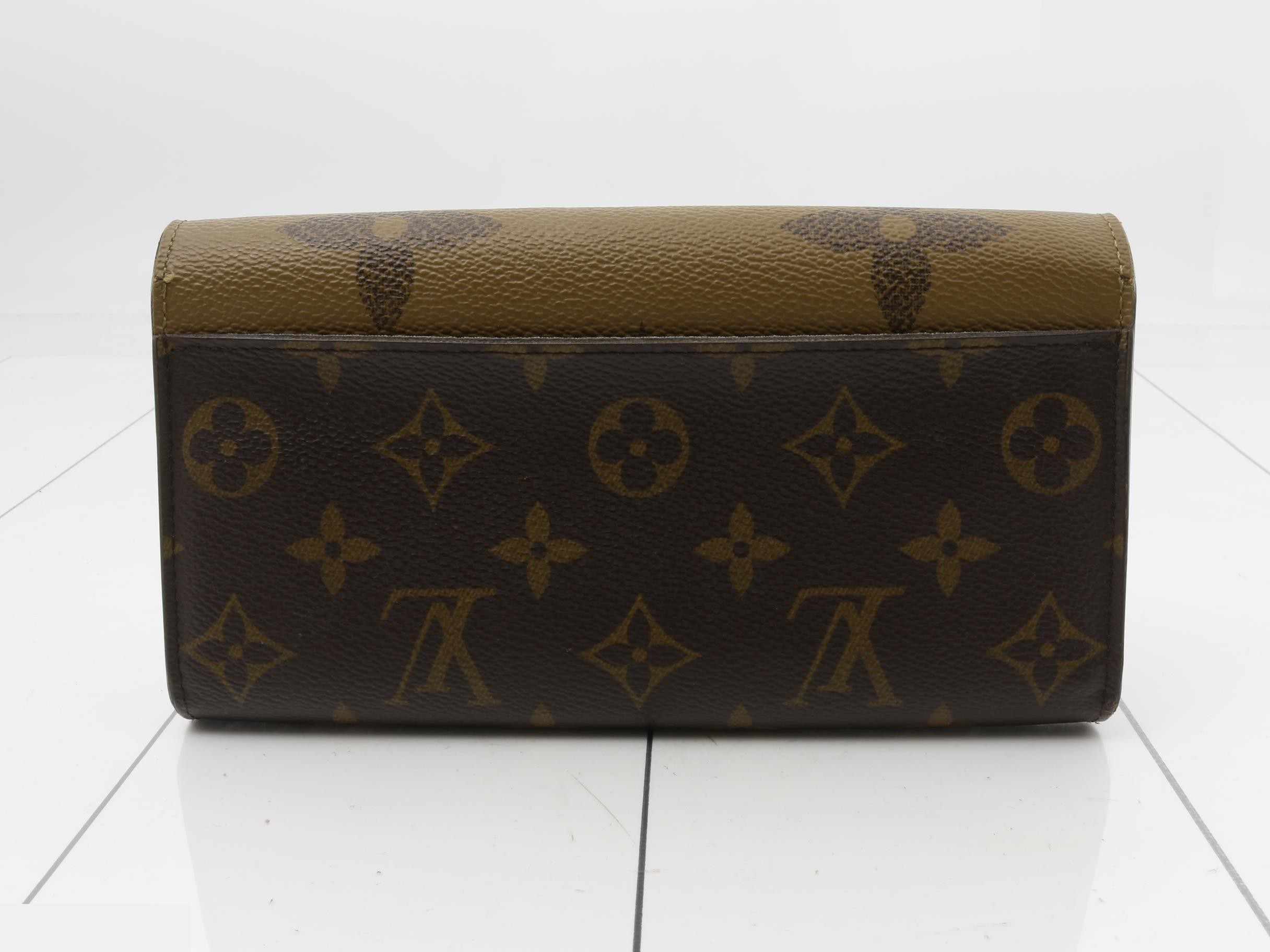 Portefeuille Sarah Monogram Giant Reverse — view 2