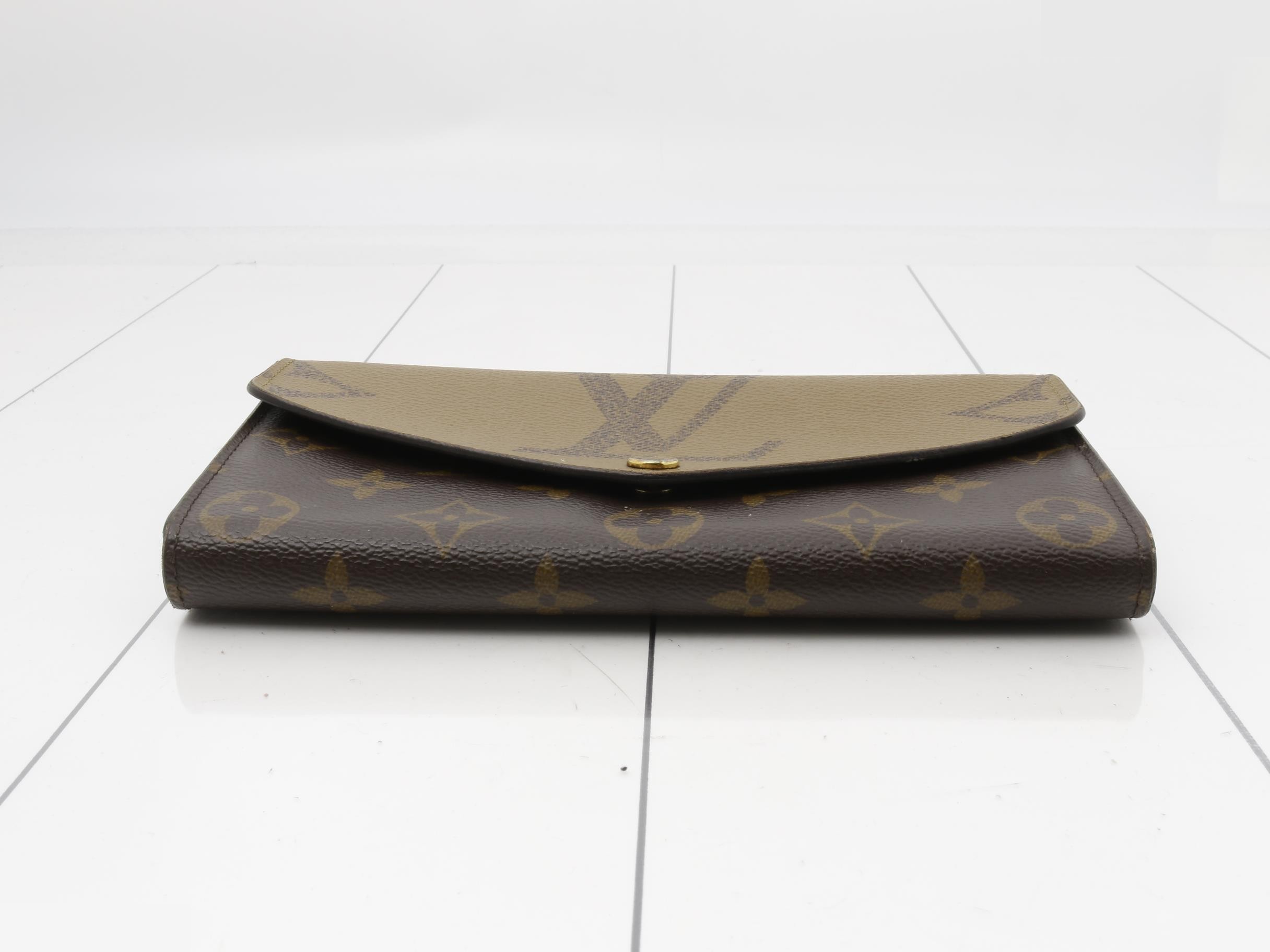 Portefeuille Sarah Monogram Giant Reverse — view 3