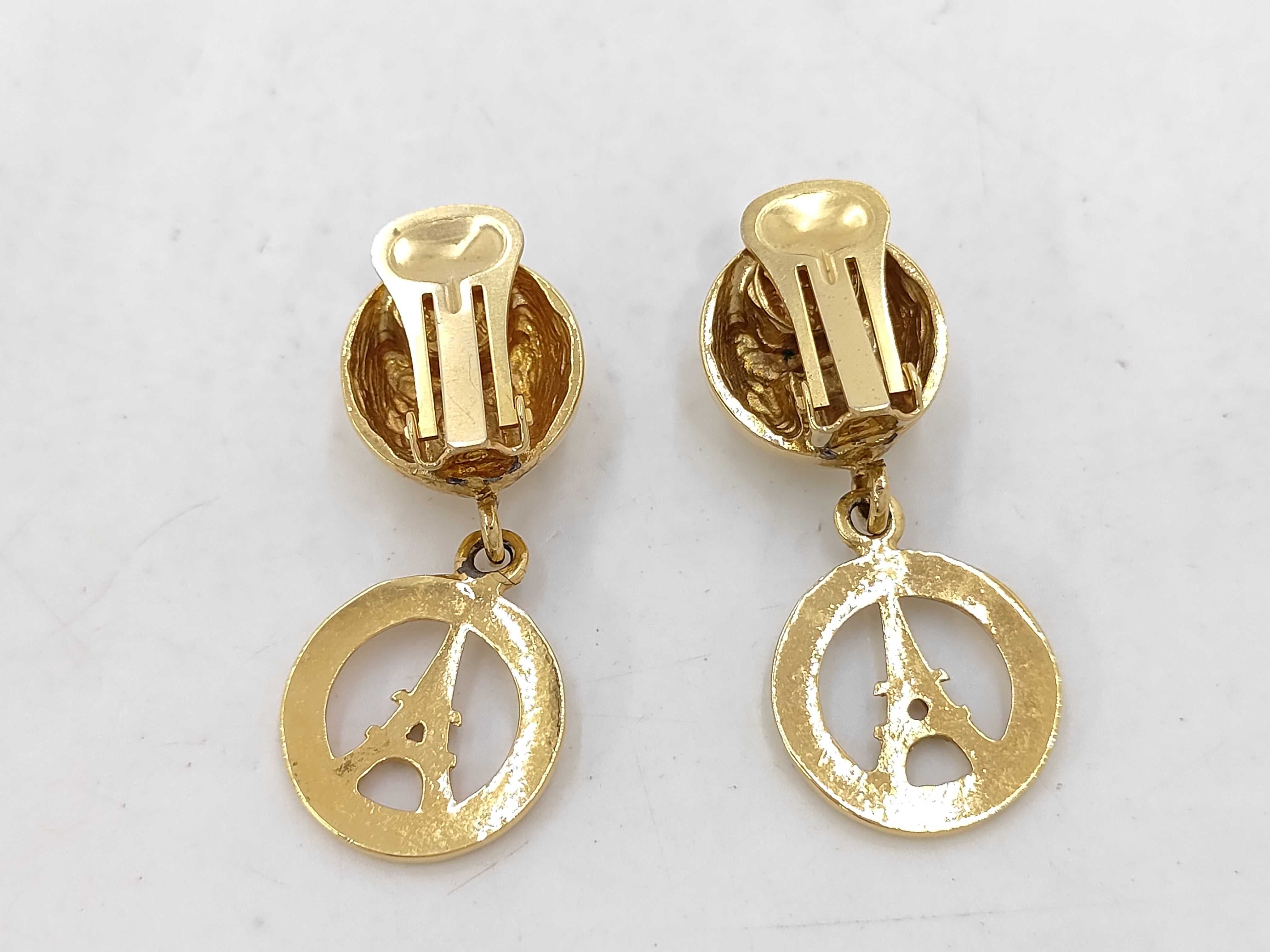 Gold Earrings — view 2