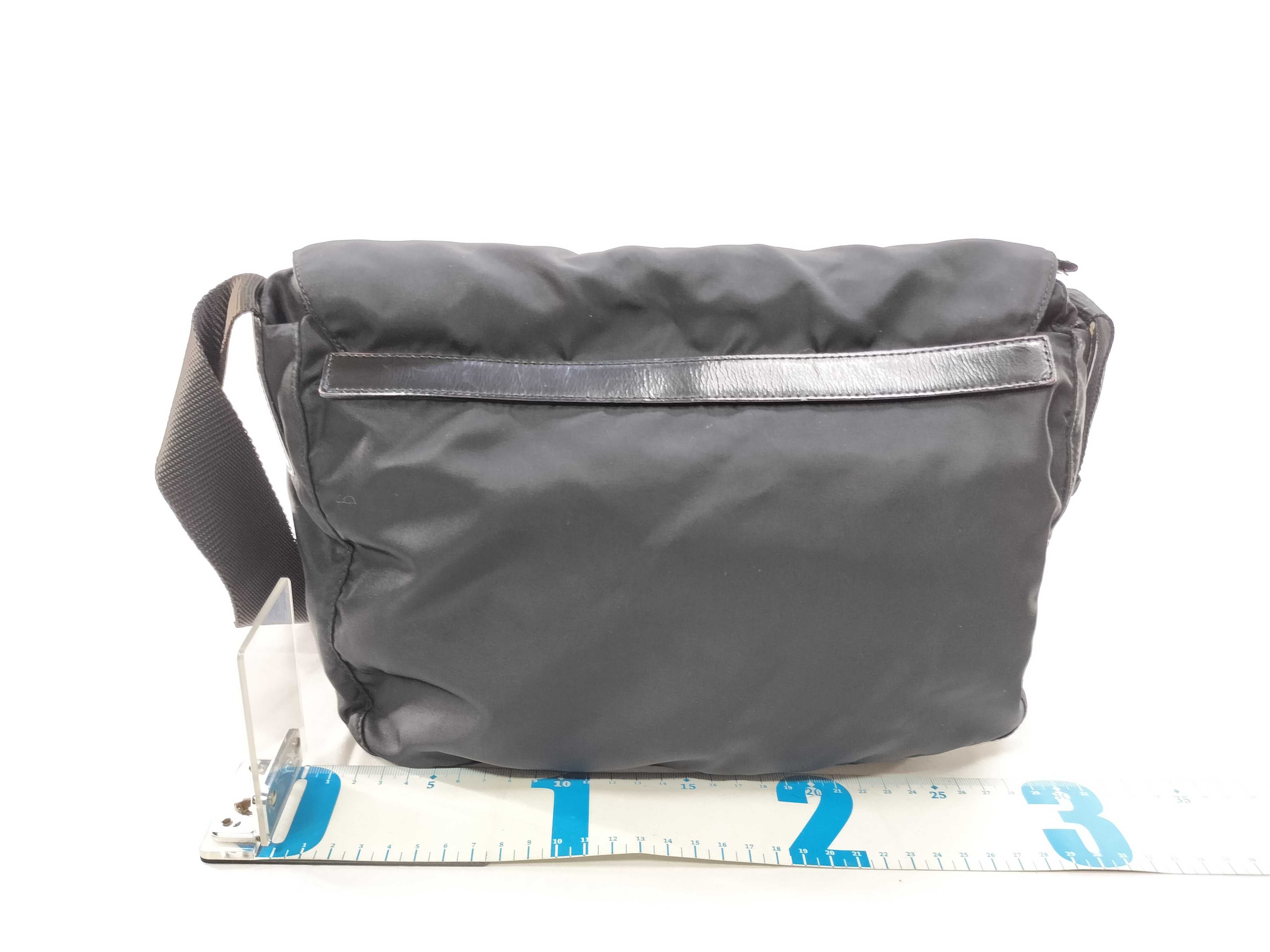 Nylon Messenger Shoulder Bag — view 2