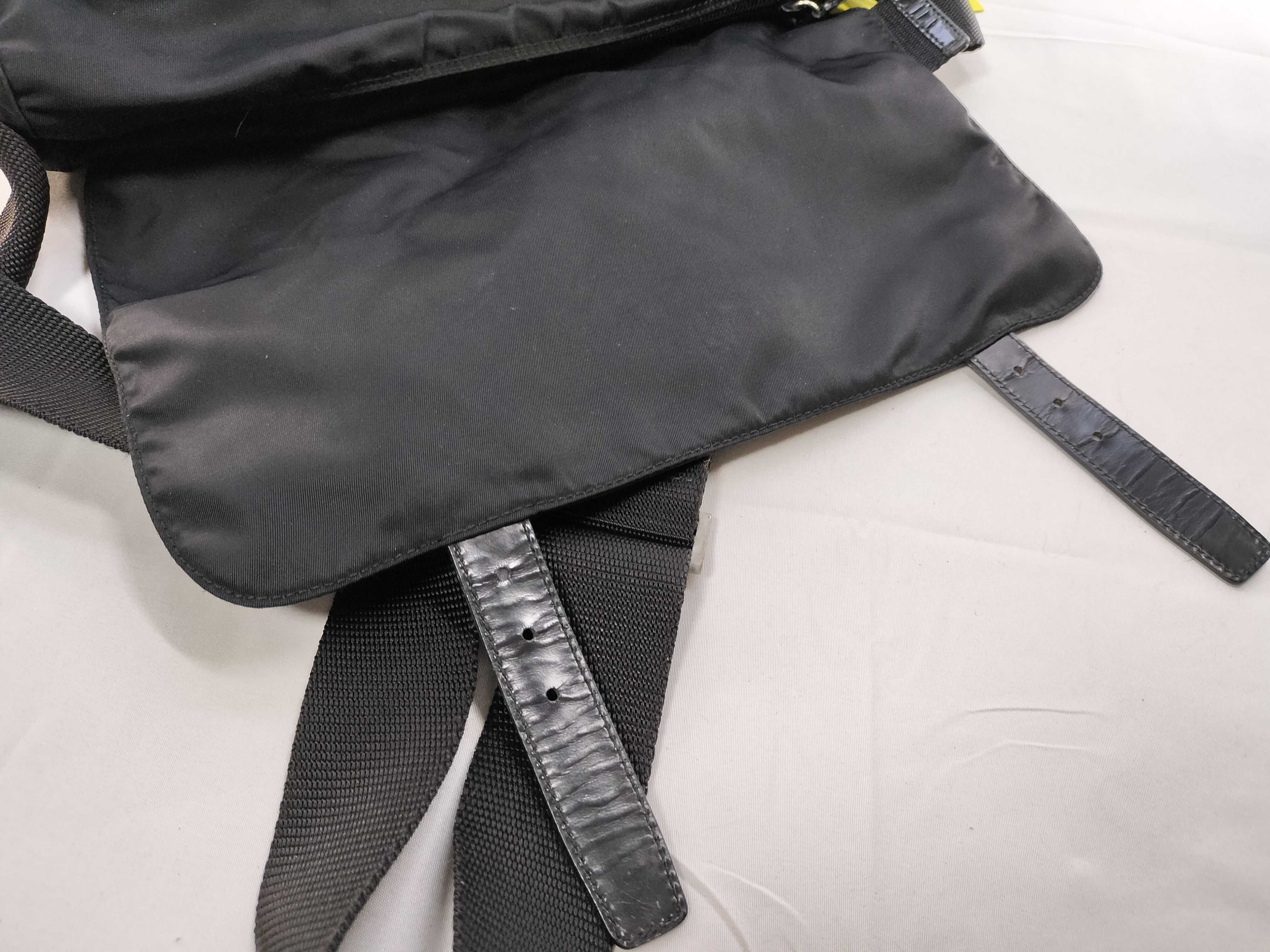 Nylon Messenger Shoulder Bag — view 8