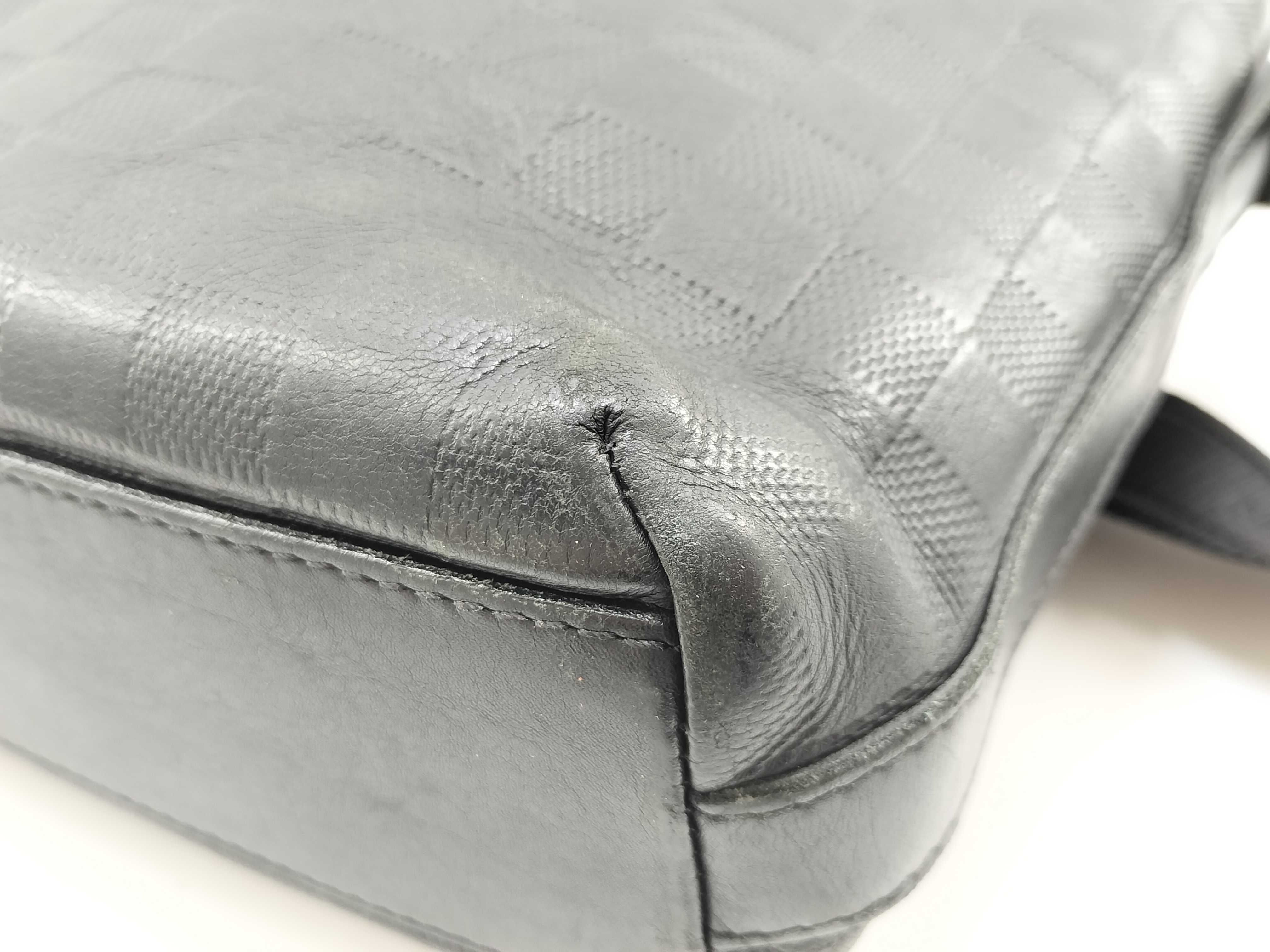 Damier Infini N41201 Amphicalypso MM Shoulder Bag — view 6