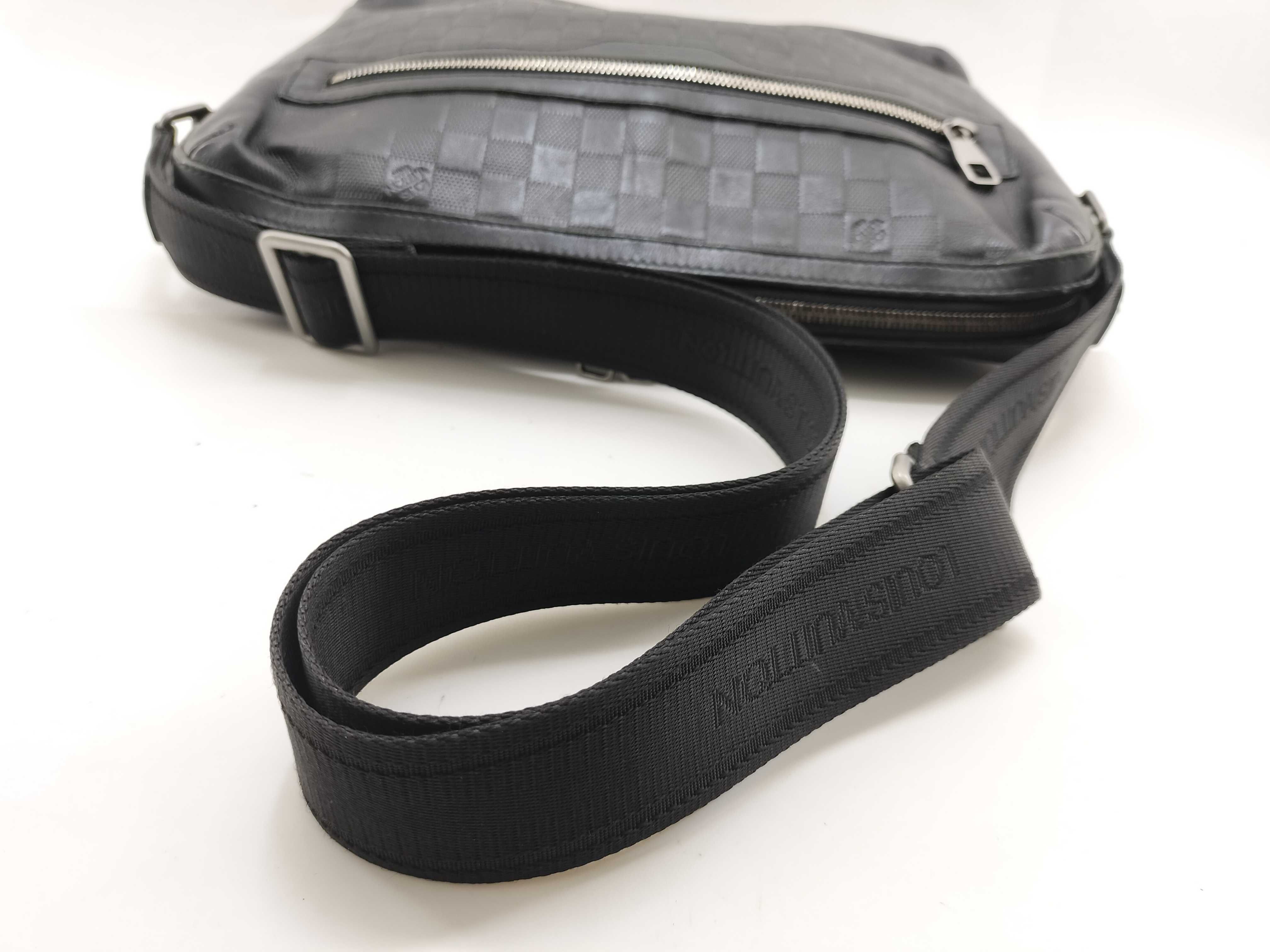 Damier Infini N41201 Amphicalypso MM Shoulder Bag — view 7
