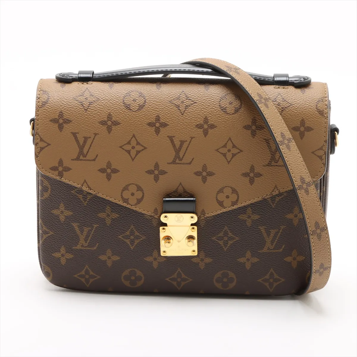 Monogram Reverse Pochette Metis MM M44876 Serial Unknown Brown