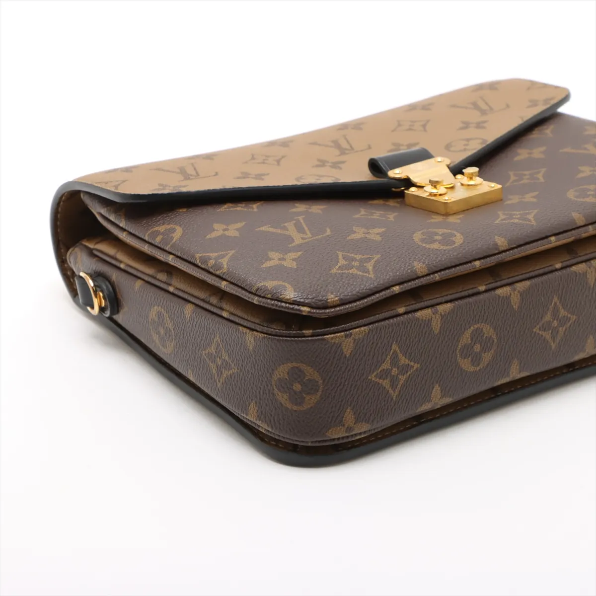 Monogram Reverse Pochette Metis MM M44876 Serial Unknown Brown — view 4