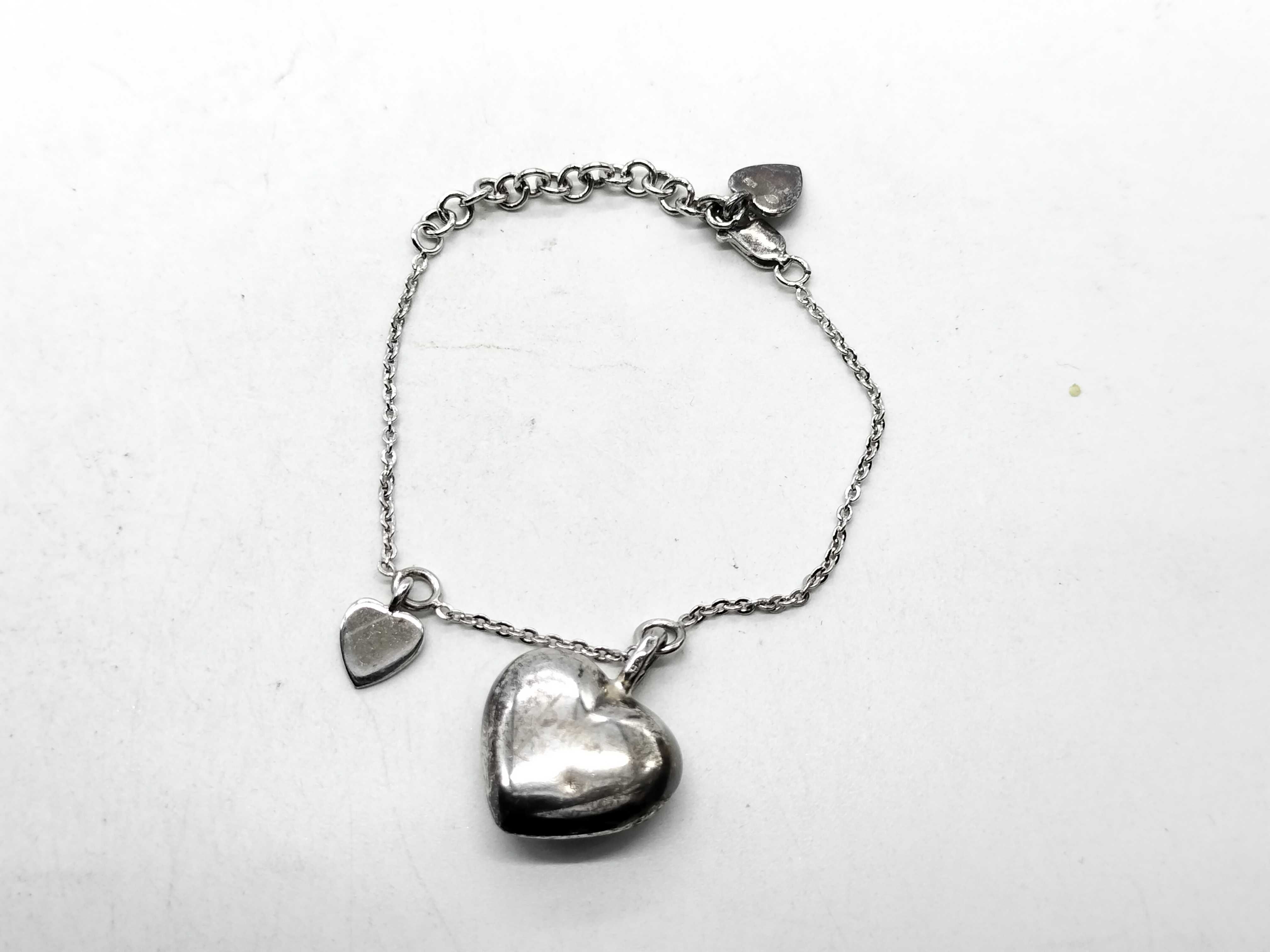 925 Heart Bracelet Bracelet/Bangle — view 2