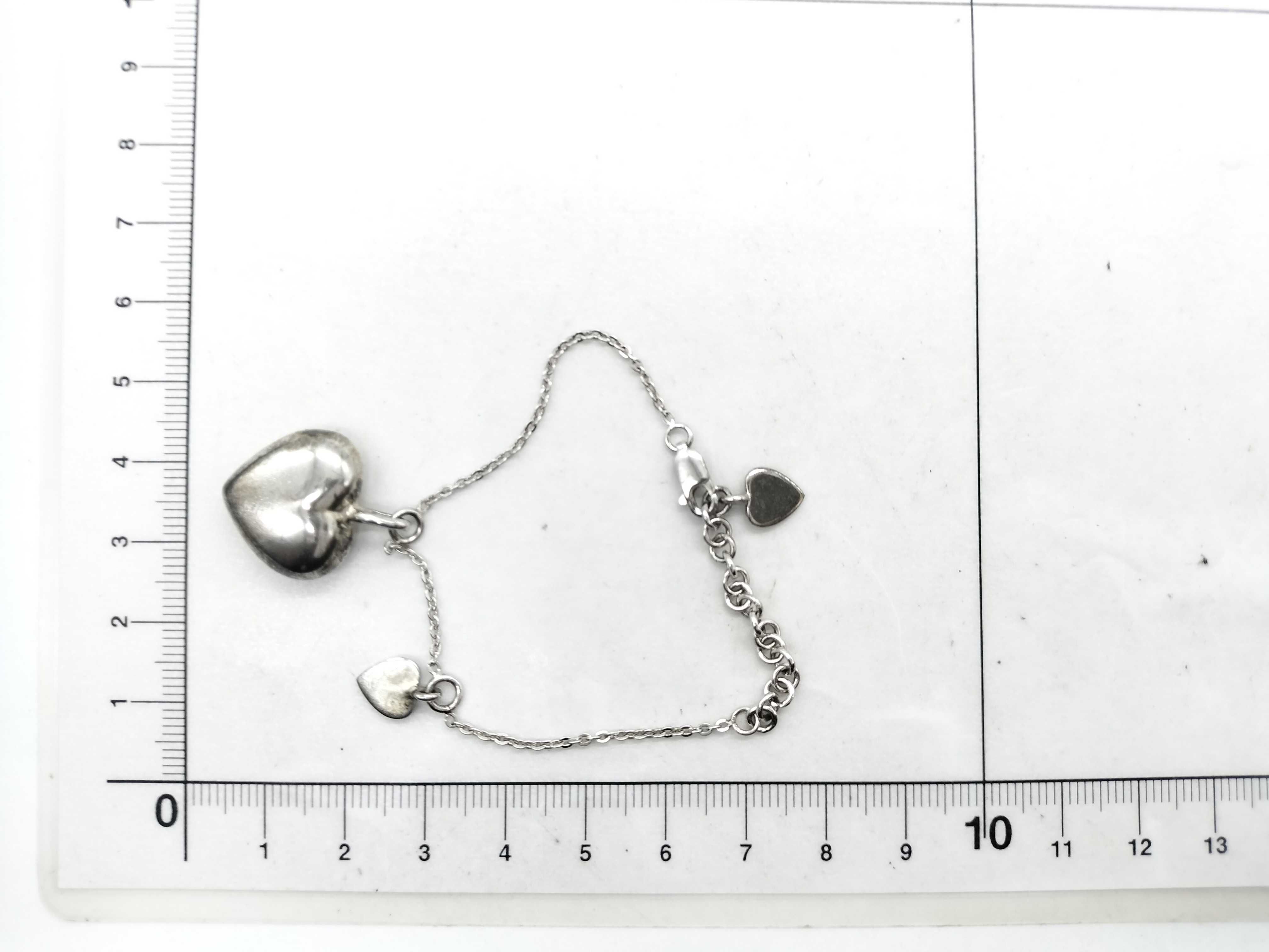 925 Heart Bracelet Bracelet/Bangle — view 7
