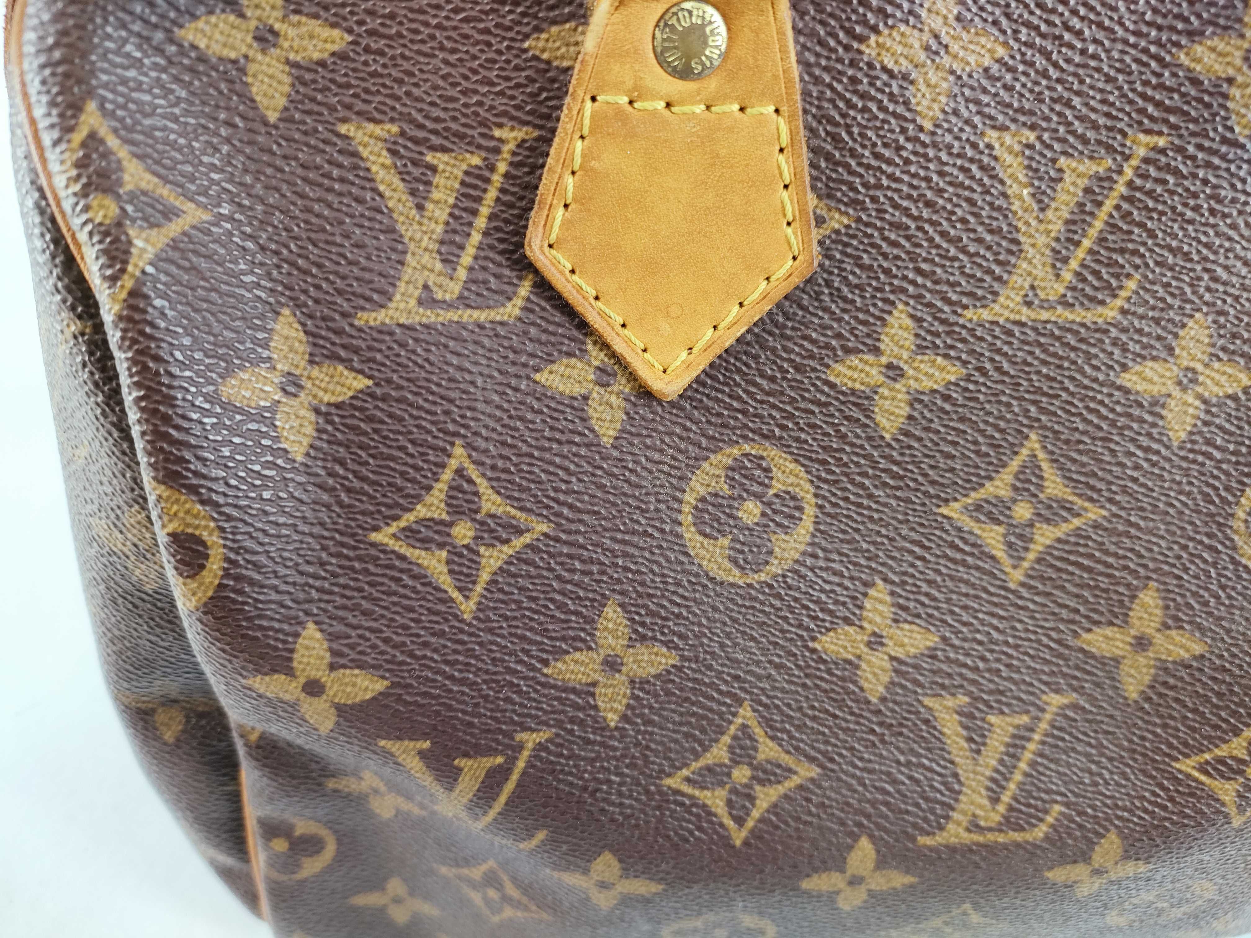 Monogram Louis Vuitton LV Speedy Boston Bag — view 13