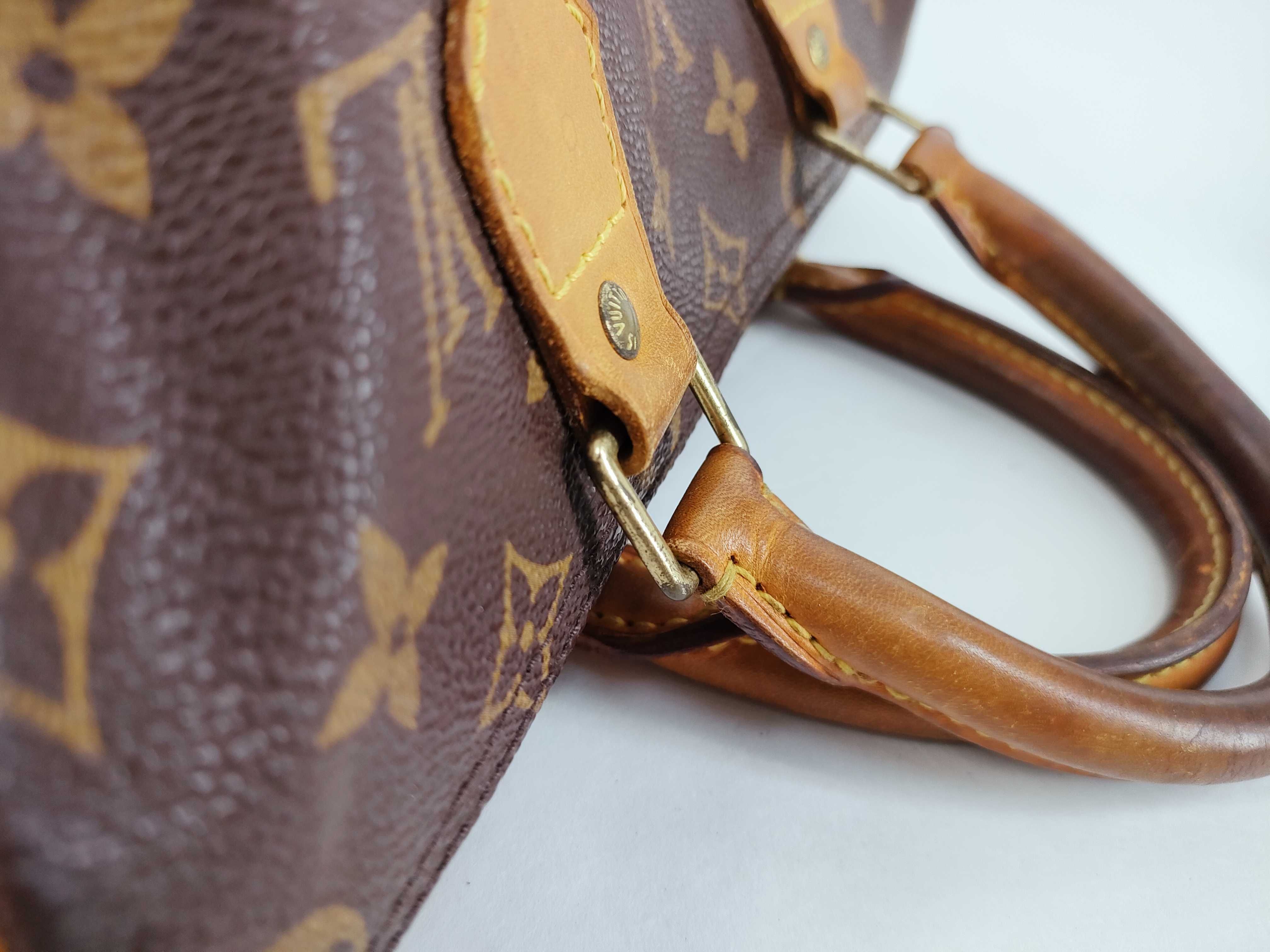 Monogram Louis Vuitton LV Speedy Boston Bag — view 5