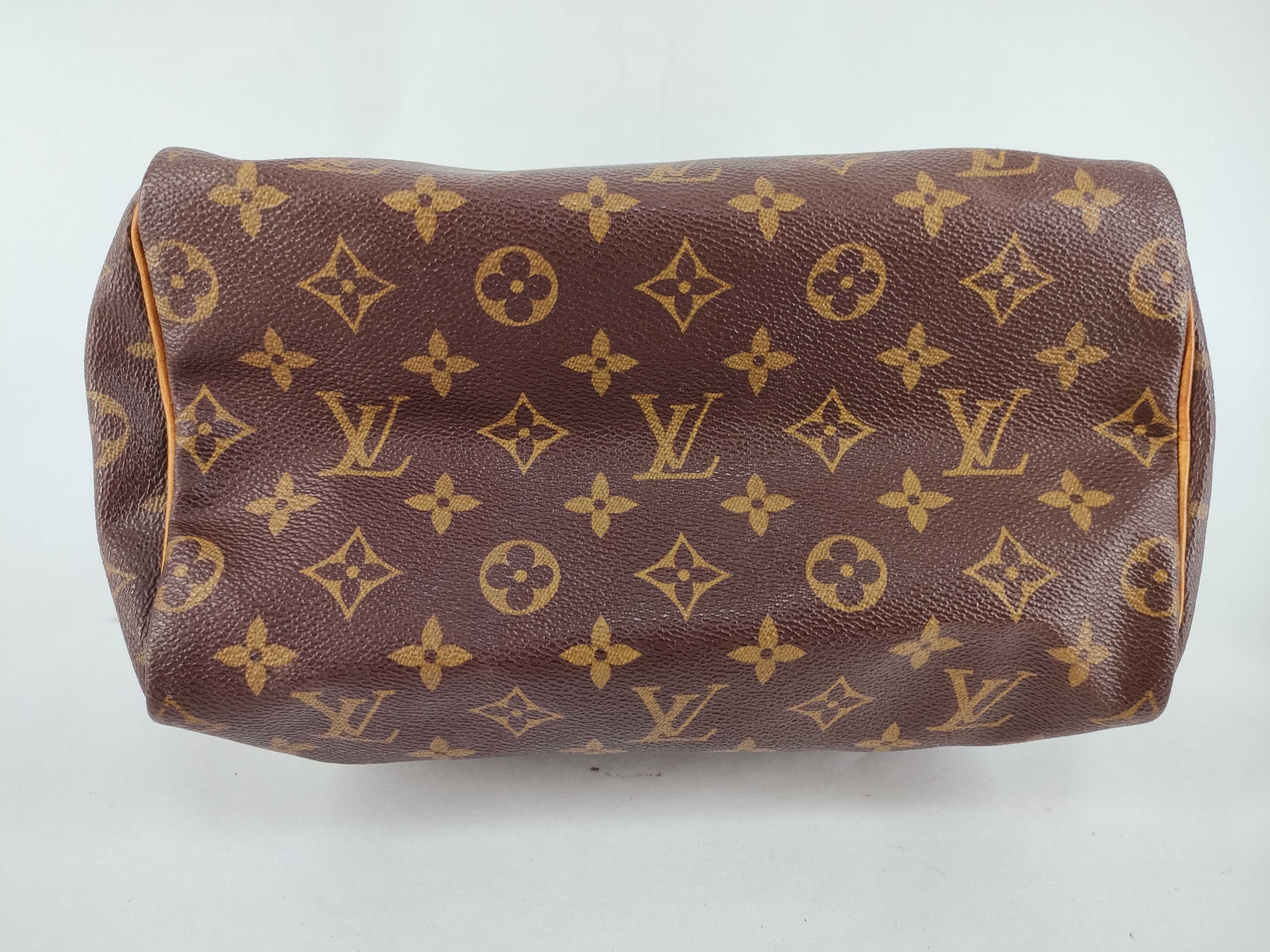 Monogram Louis Vuitton LV Speedy Boston Bag — view 7