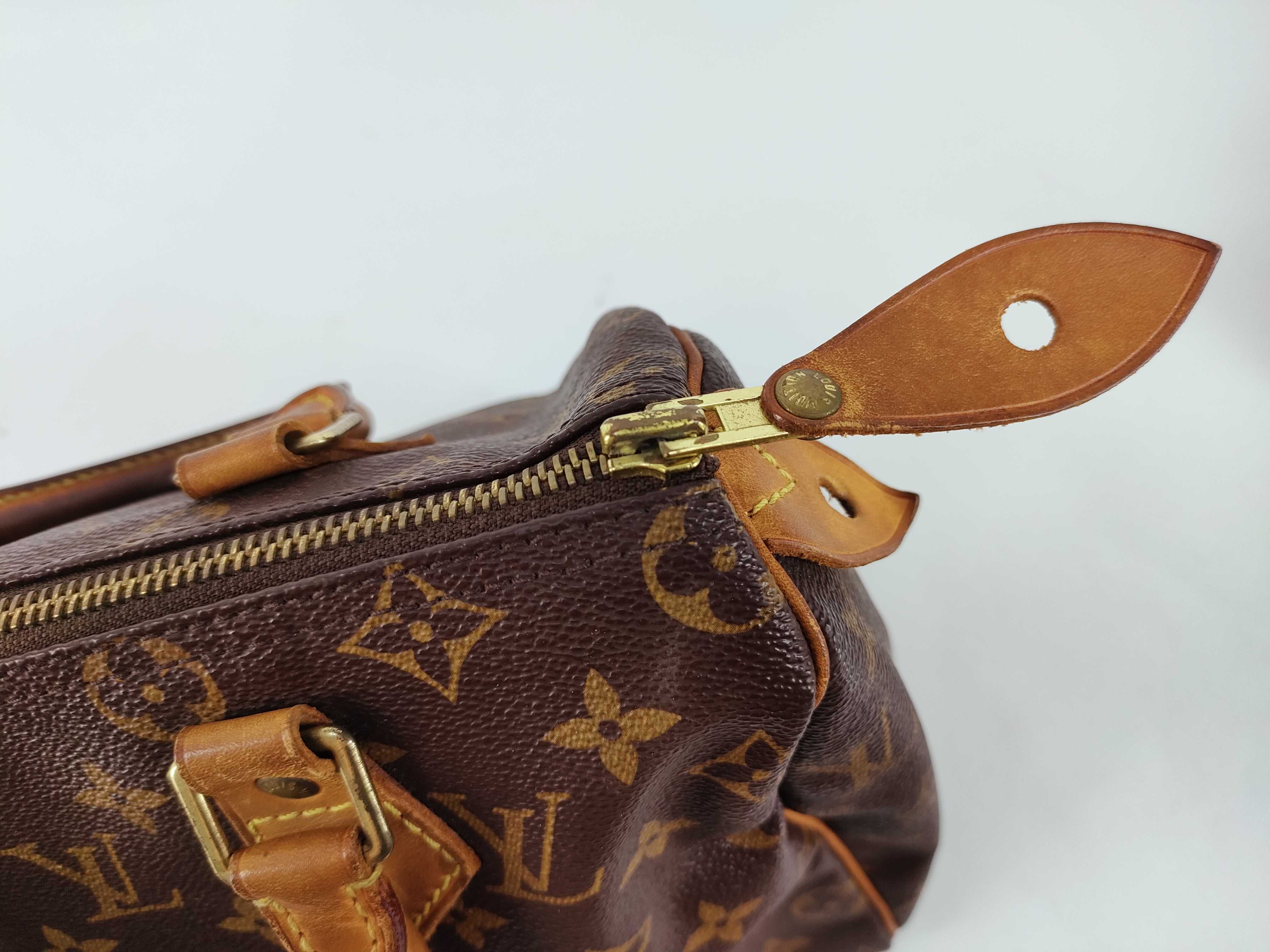 Monogram Louis Vuitton LV Speedy Boston Bag — view 8