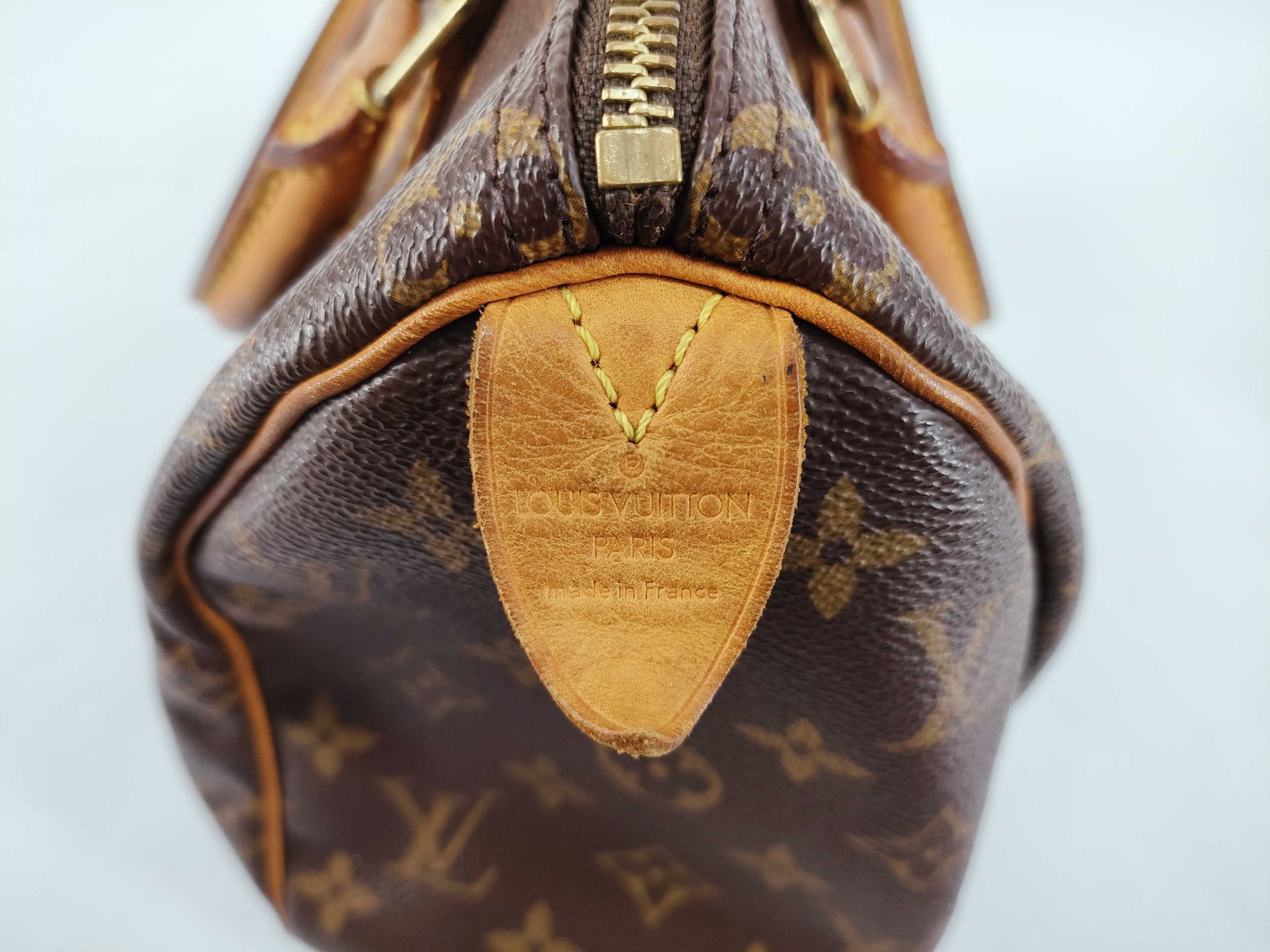 Monogram Louis Vuitton LV Speedy Boston Bag — view 9