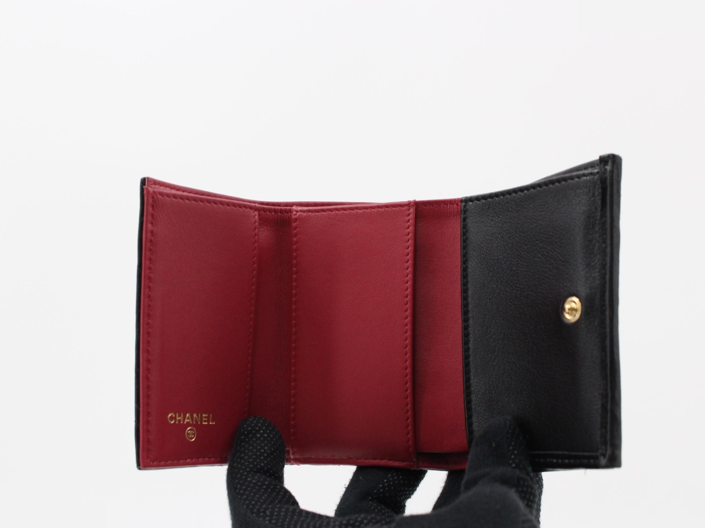 Matelassé (bag) and wallet, black — view 4