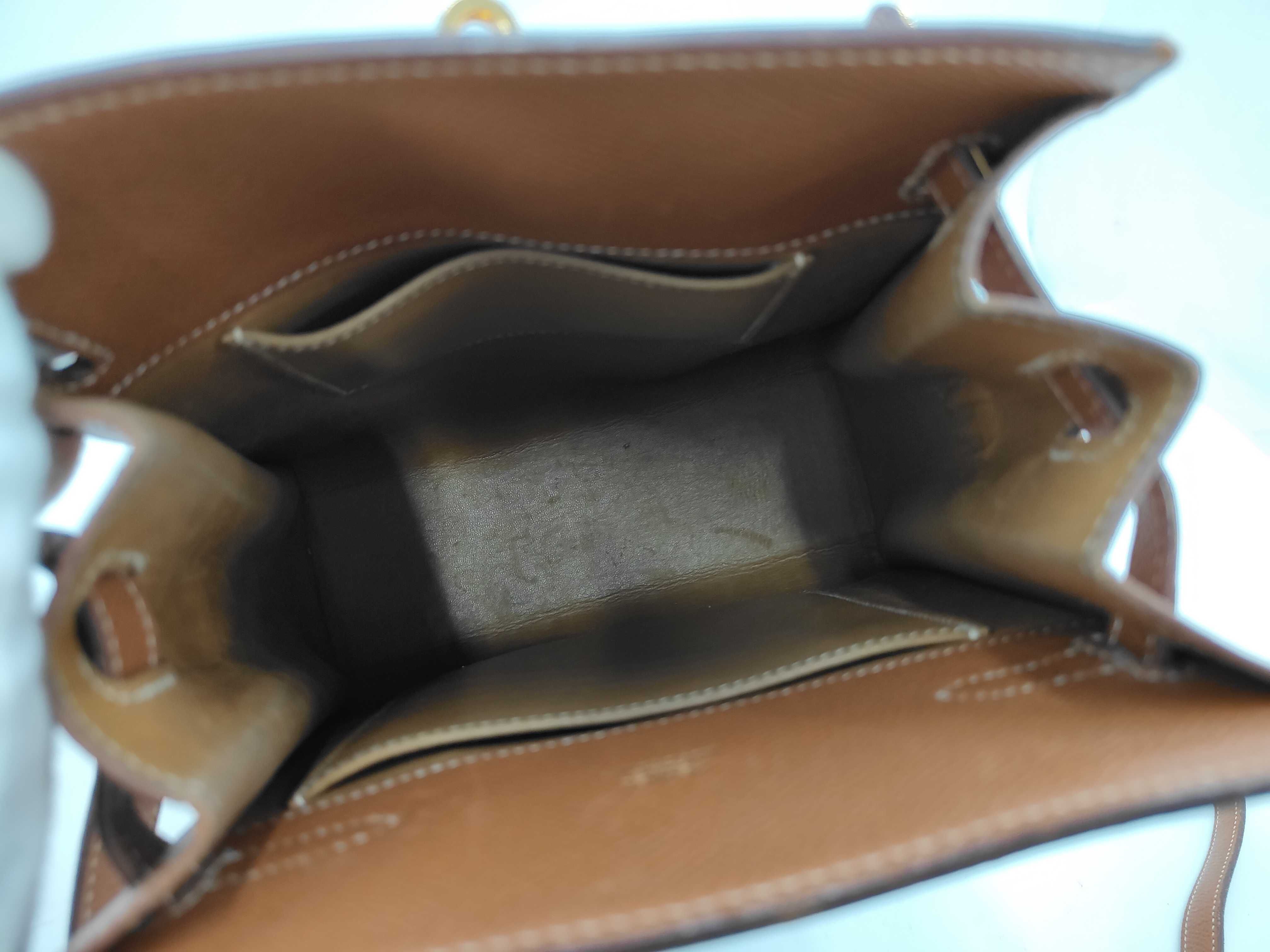 Kelly Sport PM Courchevel Leather Gold Hardware V Stamp Shoulder Bag — view 15