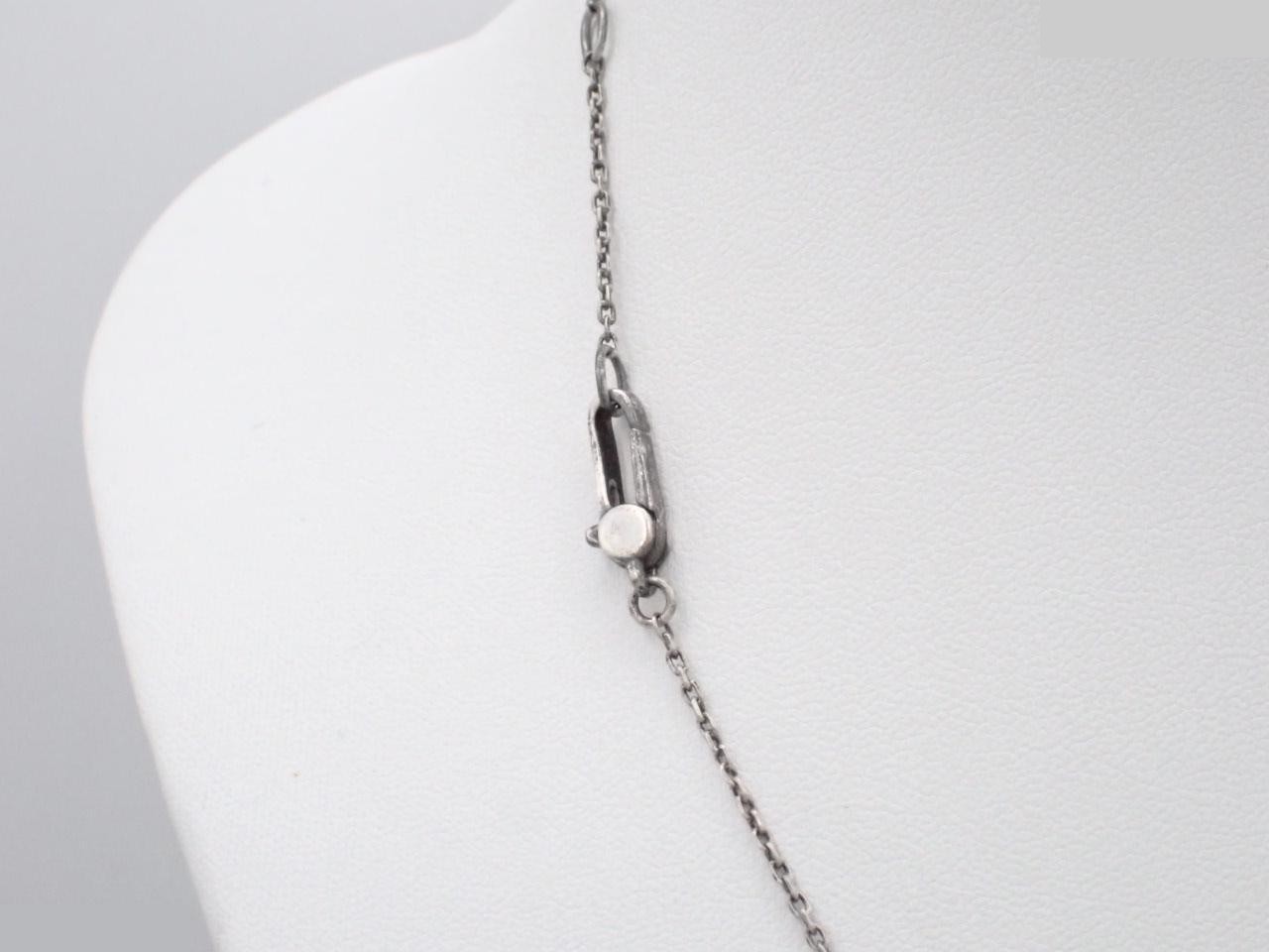 SV925 Gucci heart necklace, chain approximately 48cm, 8.1g — view 2