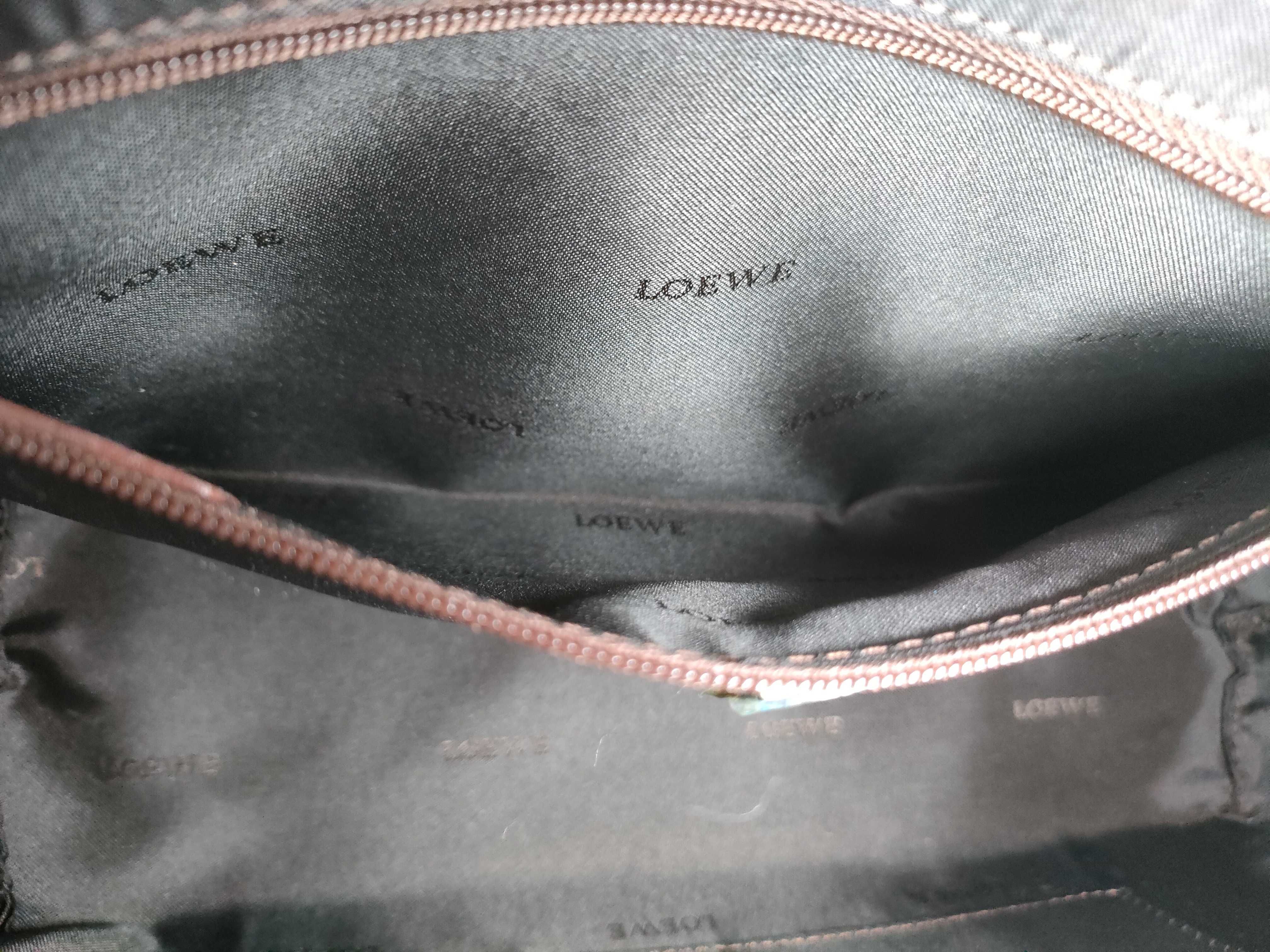 Anagram Nappa Leather Handbag, Beige — view 12
