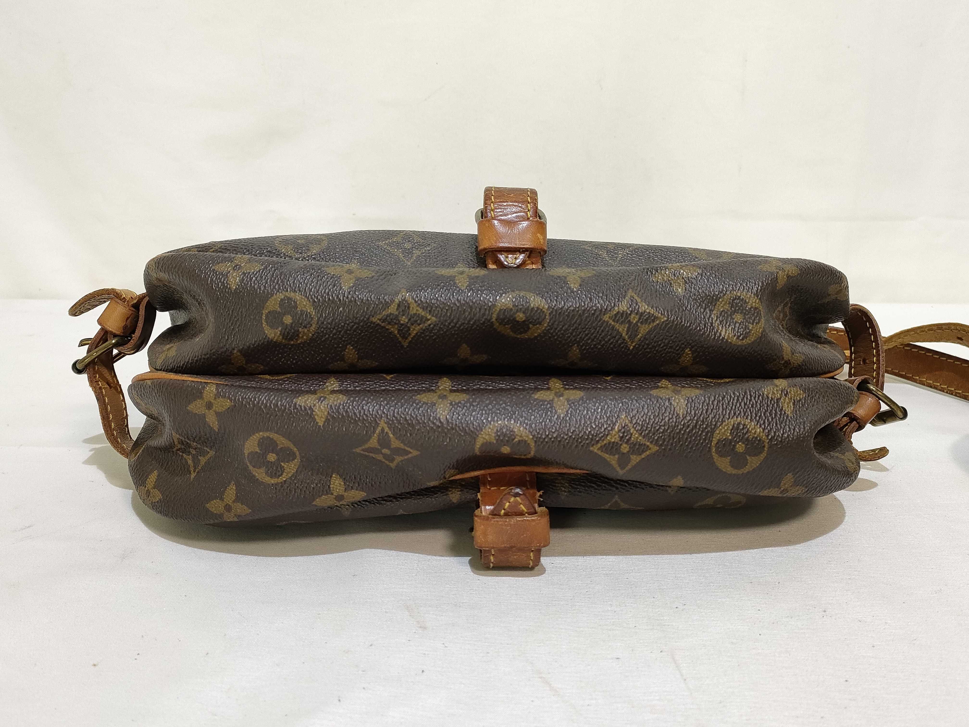 Monogram LV Saumur Shoulder Bag — view 7