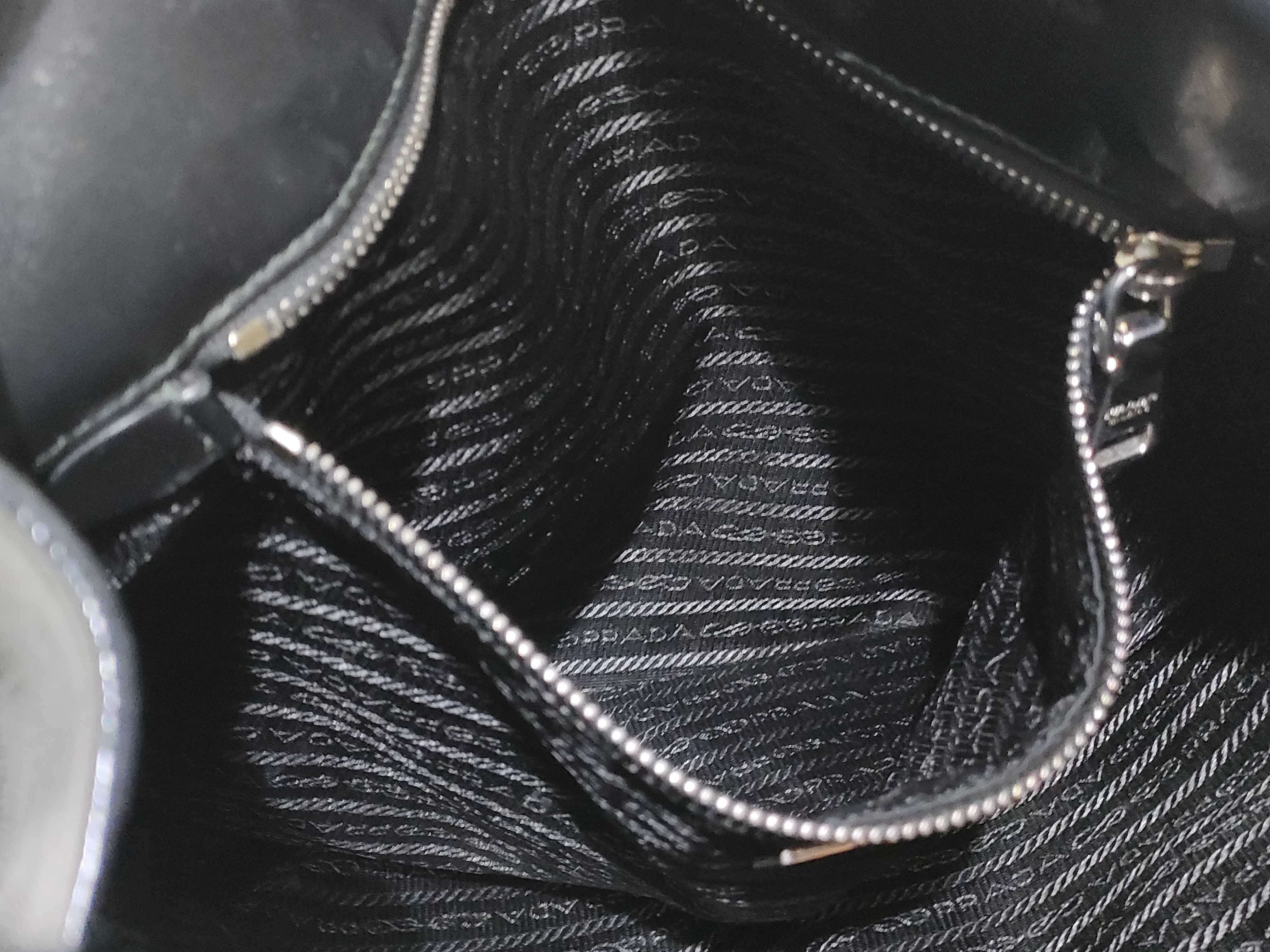 KR- Leather Tote Bag Black 1BG429 Tote Bag — view 9