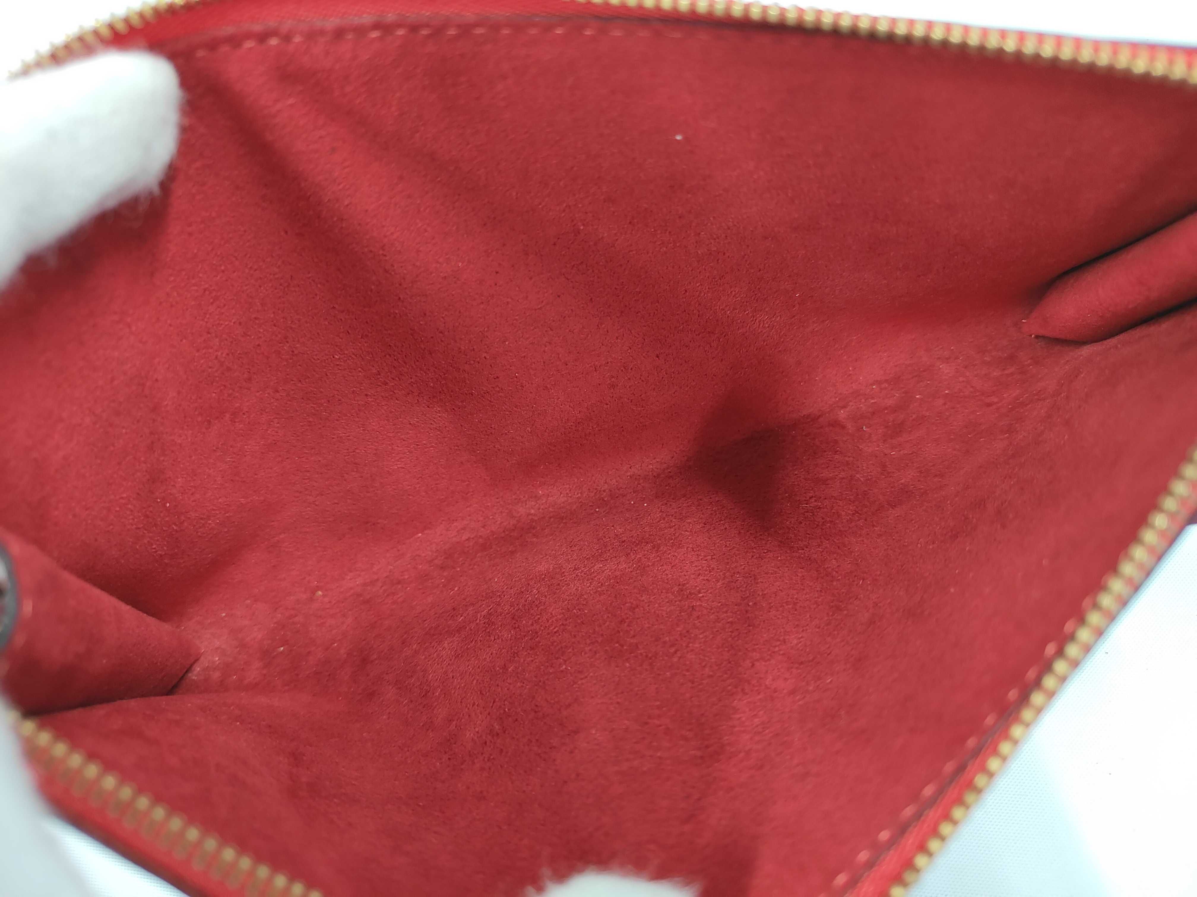 Epi Pochette Accessoires Red Handbag — view 8