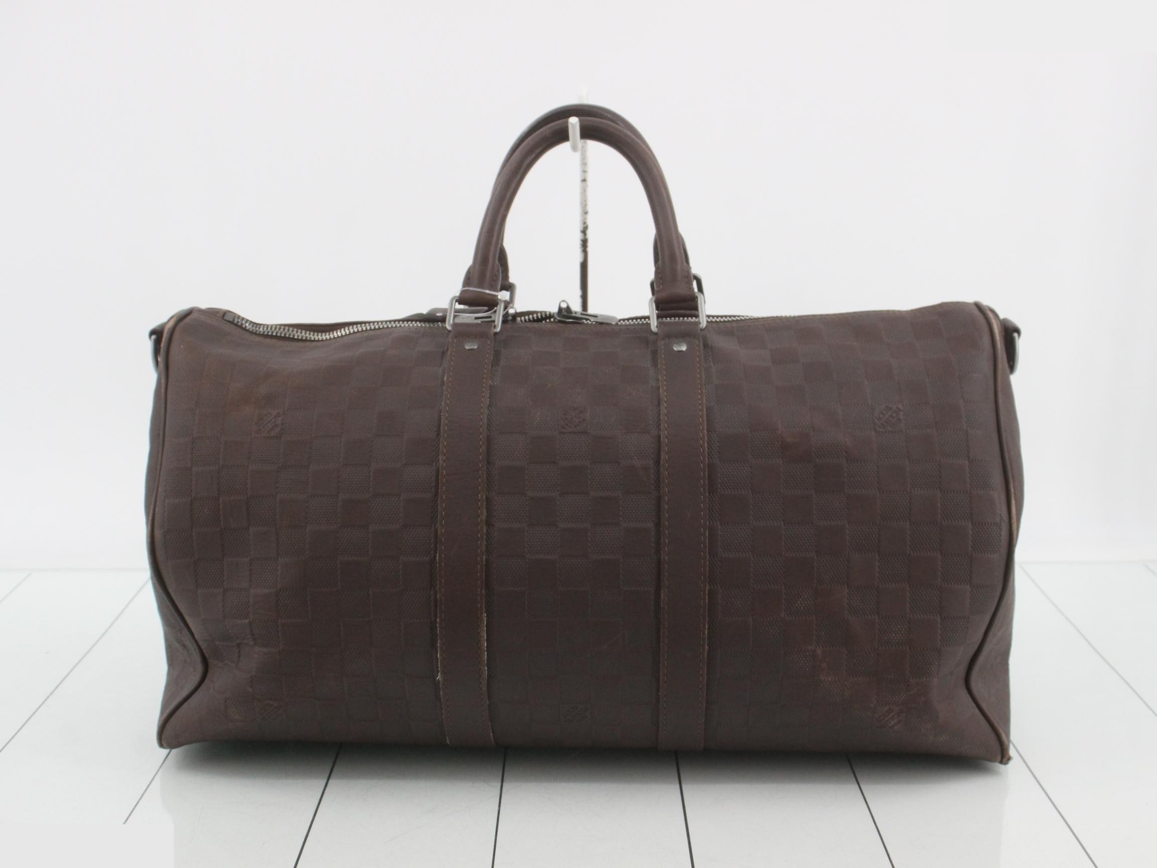 Damier Infini Keepall Bandoulière 45 — view 2