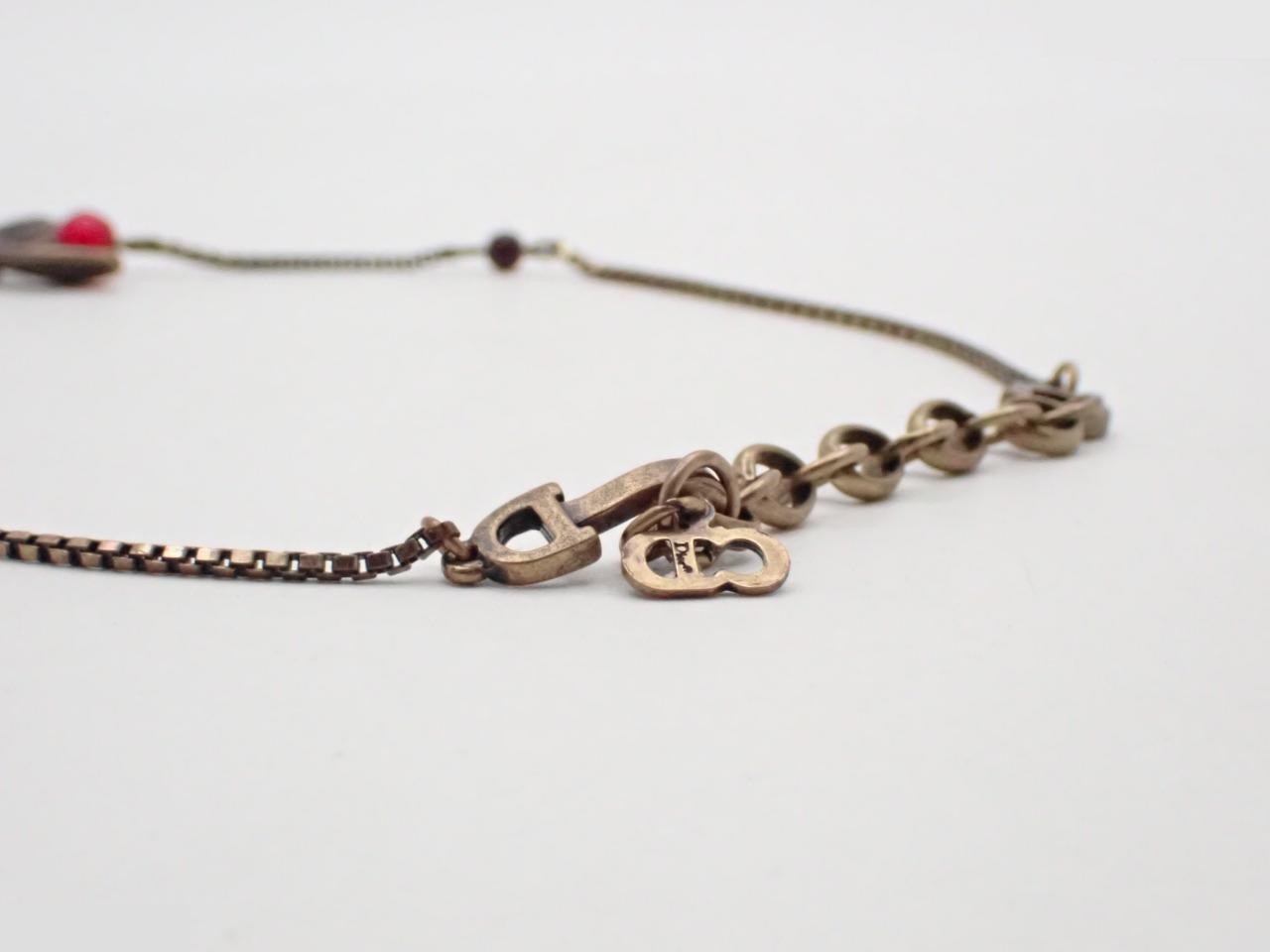 Necklace, chain approximately 34 cm — view 3