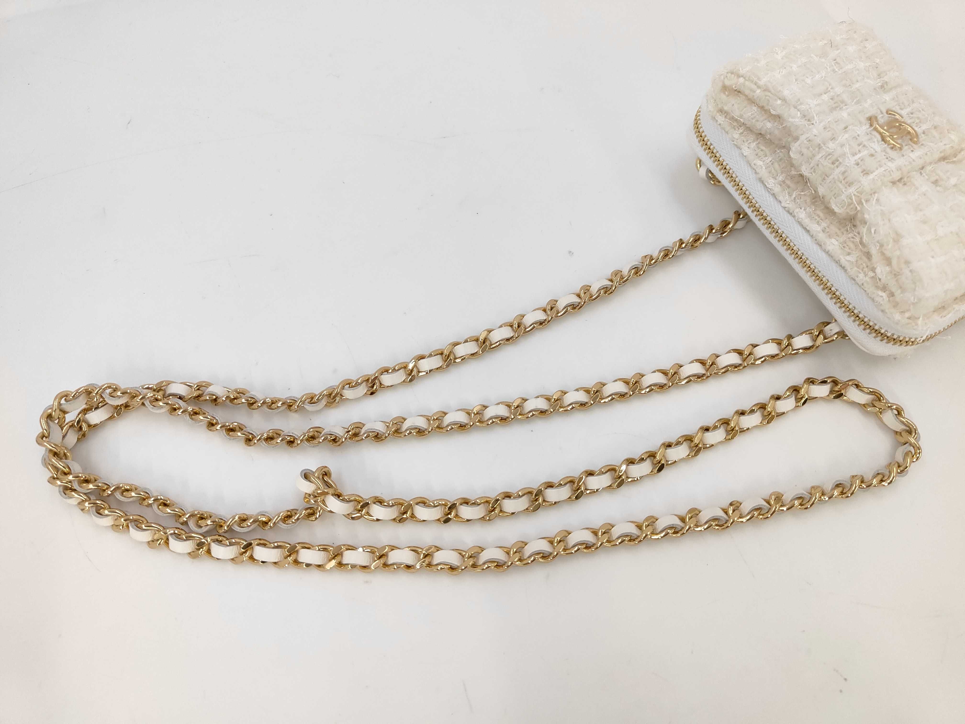 ribbon chain shoulder bag — view 5