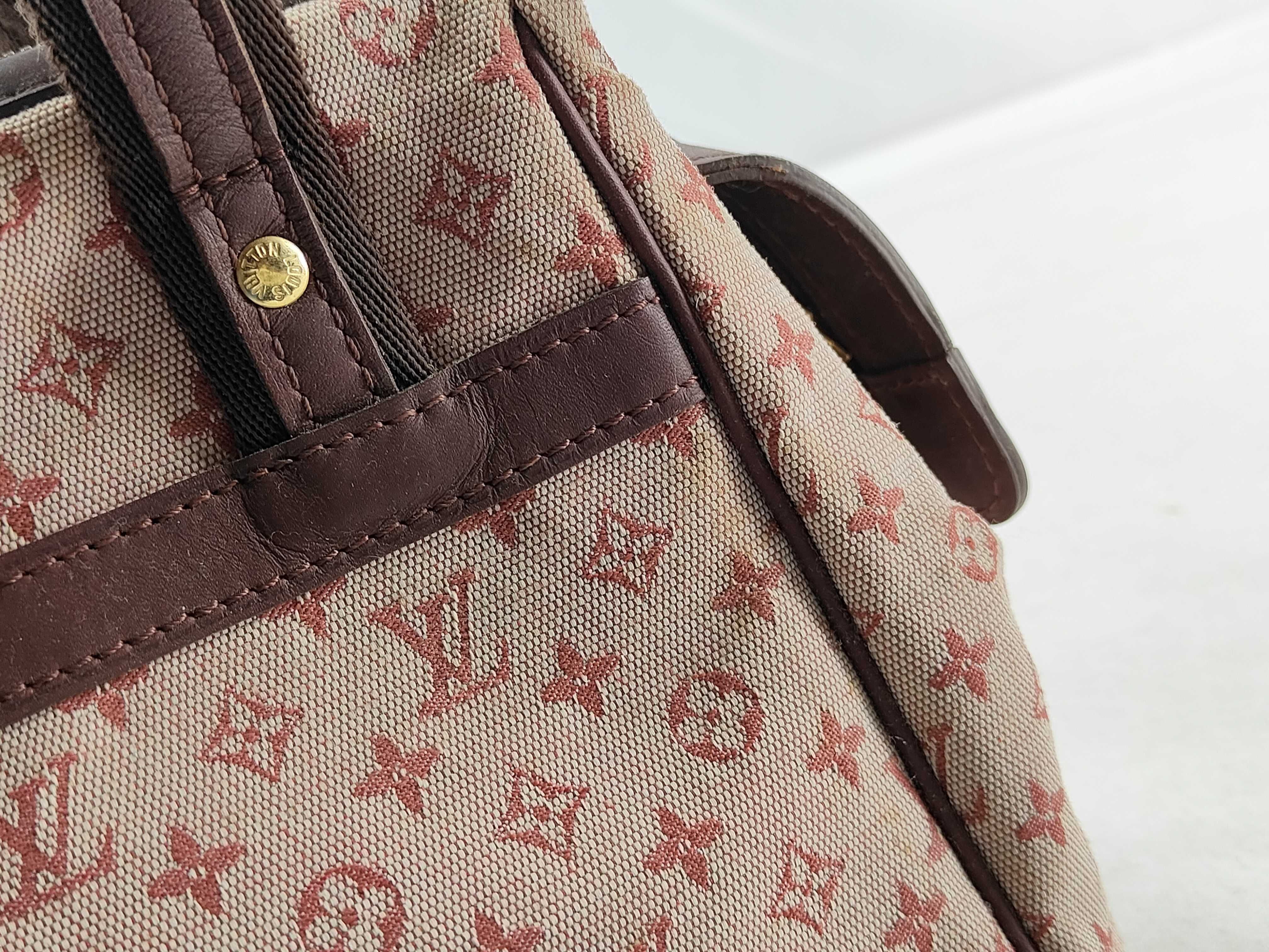 Monogram Mini Louis Vuitton Josephine Bag Boston Bag — view 15