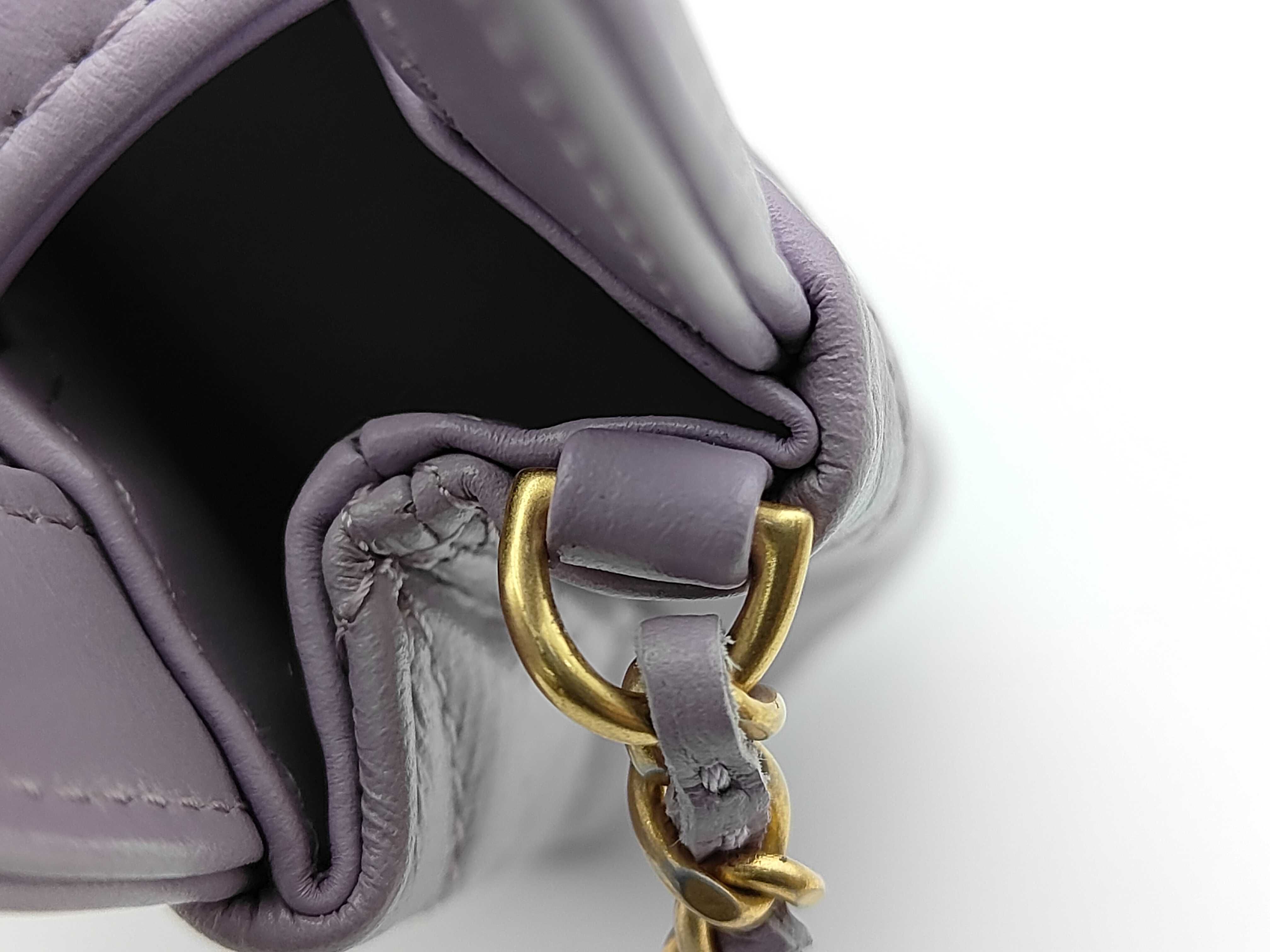 Mini Shopping Bag, 2-Way, Gold Hardware, Random Serial Number, Shoulder Bag — view 7