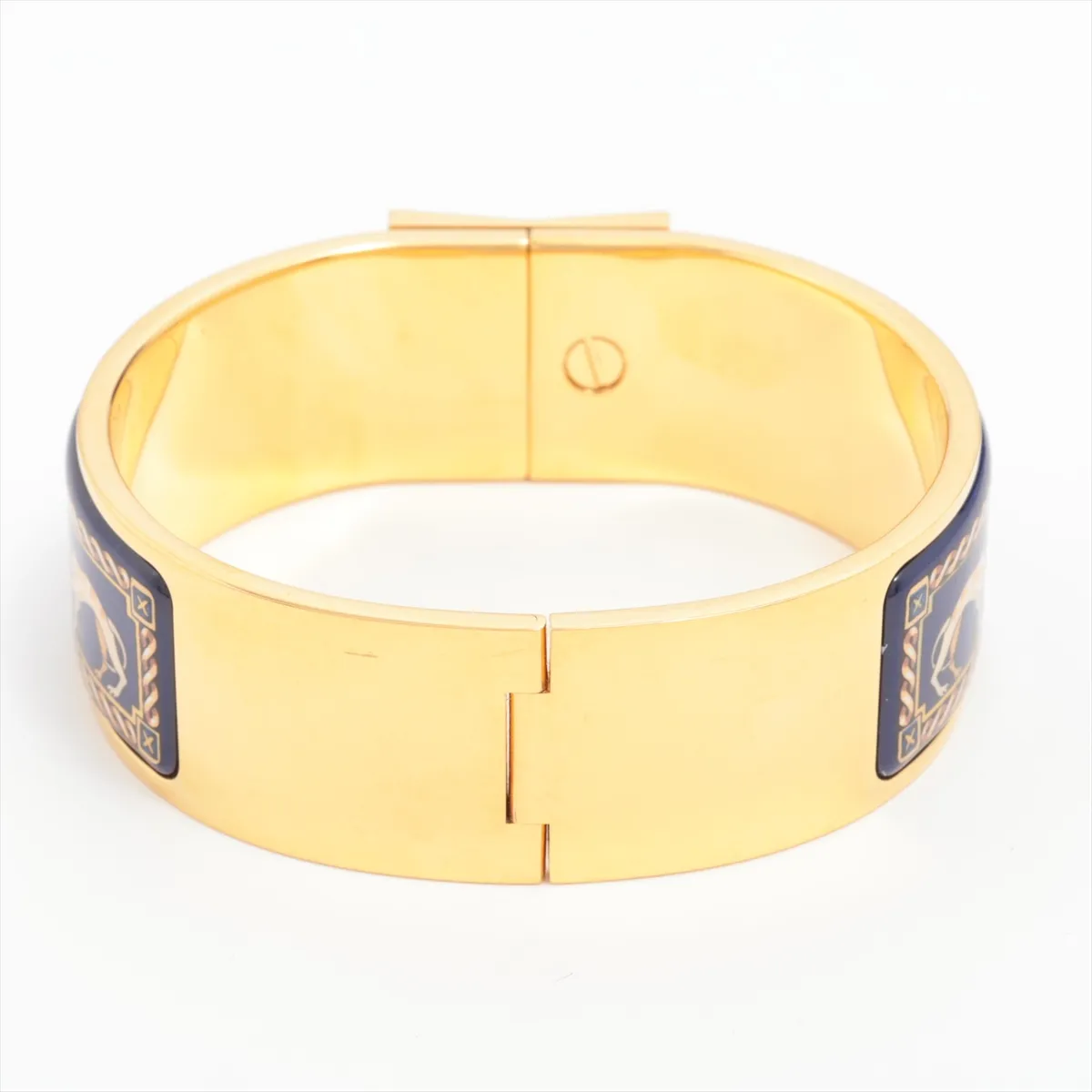 Roque Enamel Bangle GP Gold — view 2