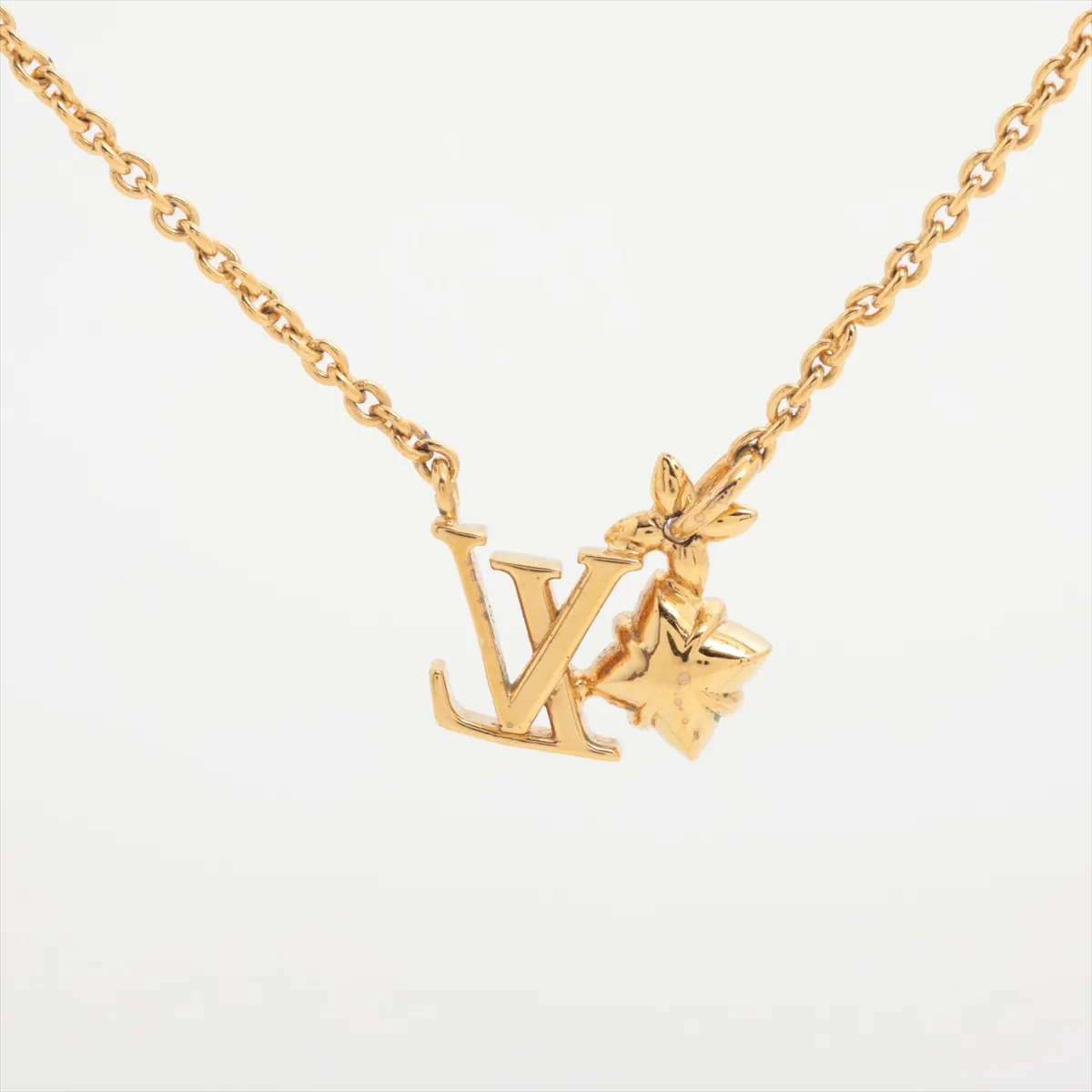 Louis Vuitton M00783 Corrier Lulgram GK5202 Necklace GP Gold — view 2
