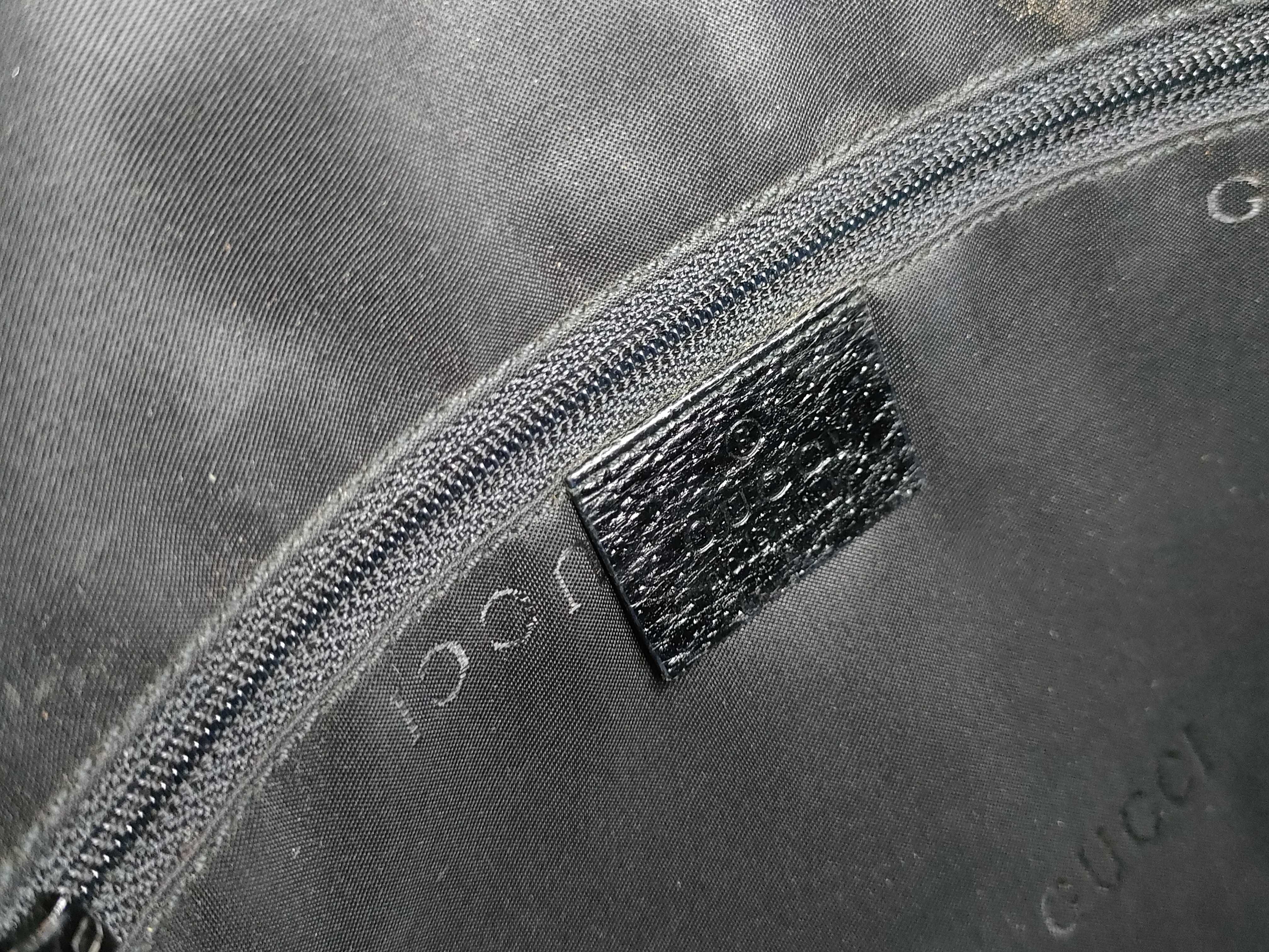 Jackie Nylon Shoulder Bag, Black — view 11