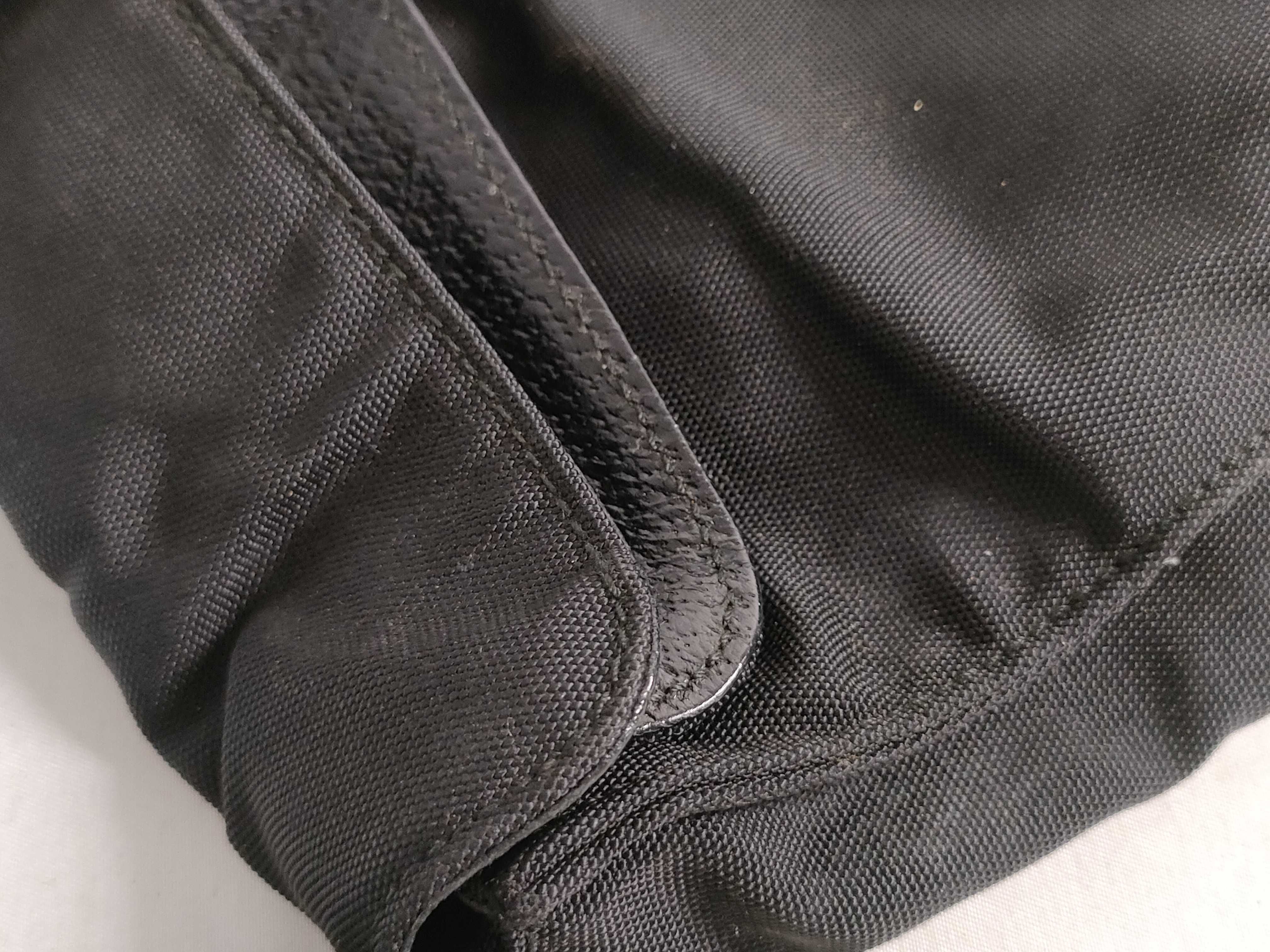 Jackie Nylon Shoulder Bag, Black — view 14