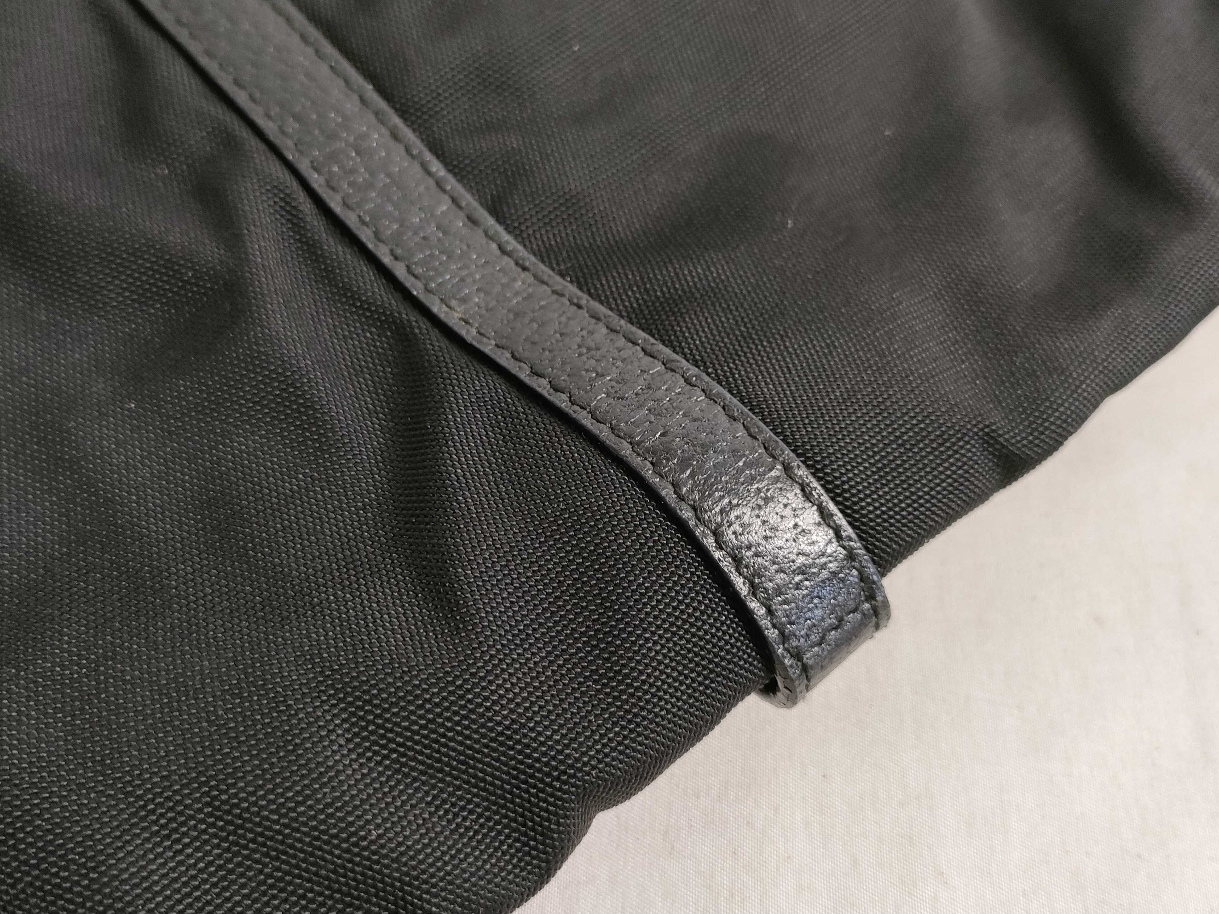 Jackie Nylon Shoulder Bag, Black — view 15