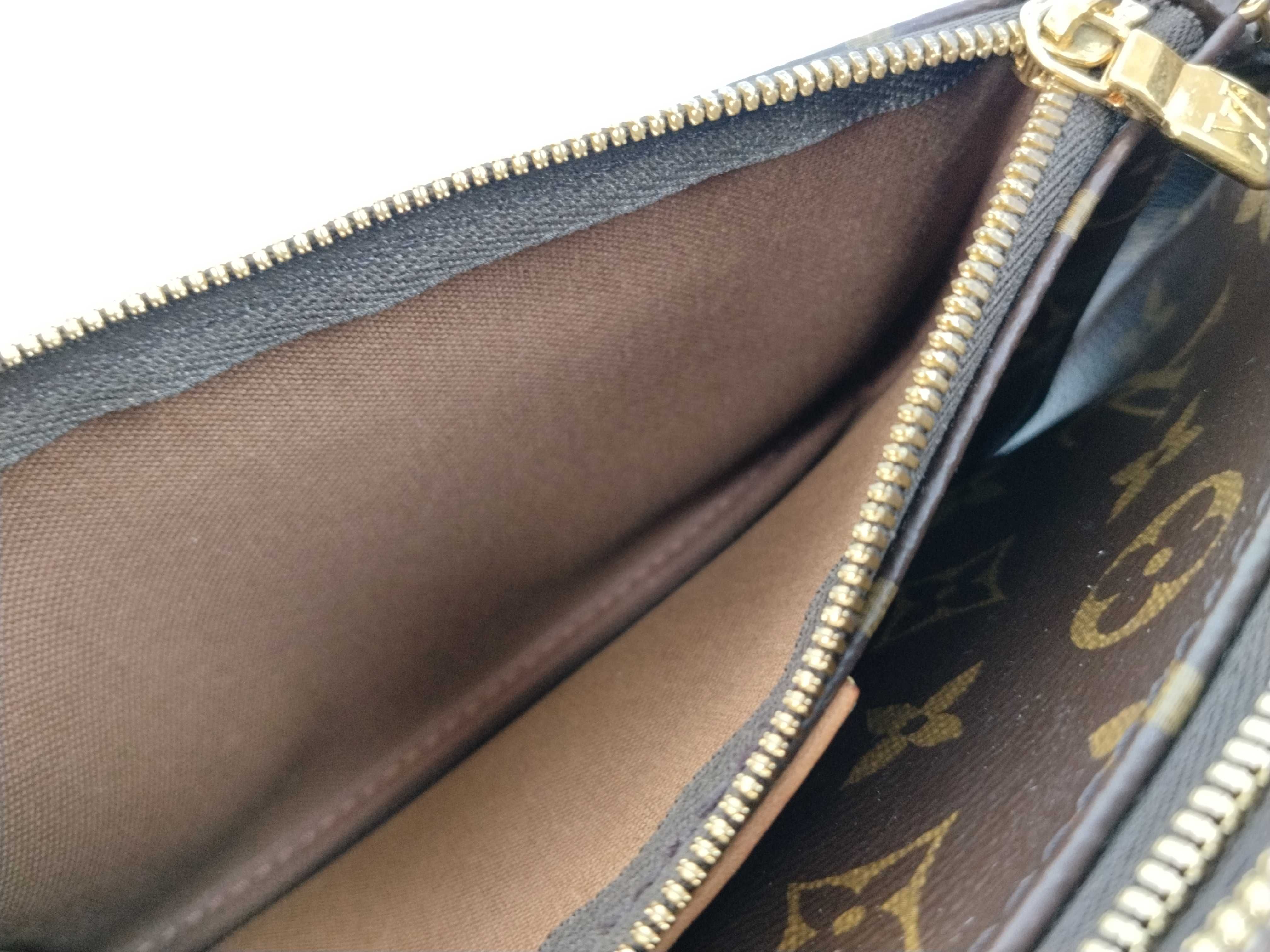 Monogram Louis Vuitton M44840 Multi Pochette Accessoires 2-Way Shoulder Bag with Pouch — view 10