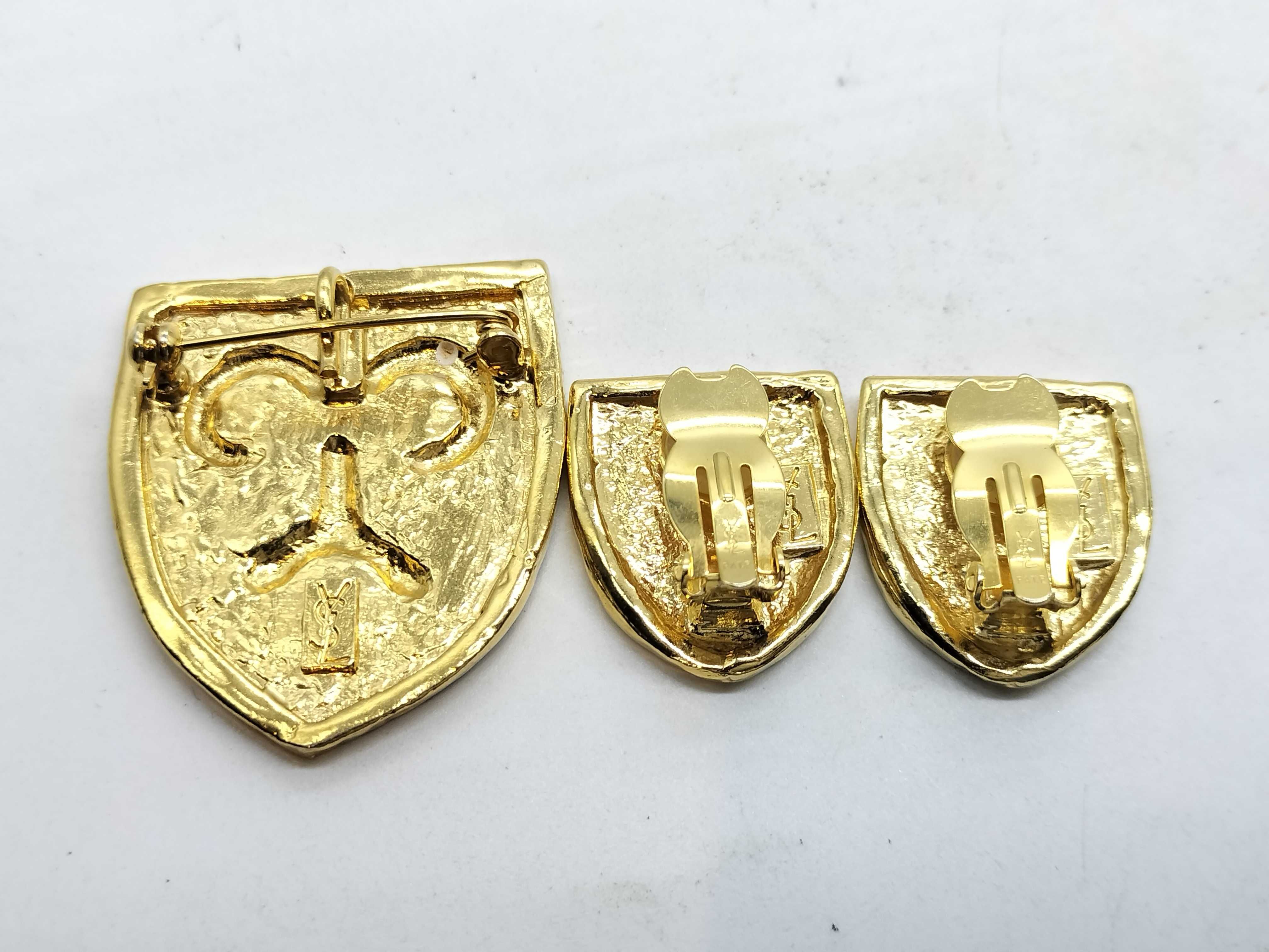 Brooch and Earring Set — view 2
