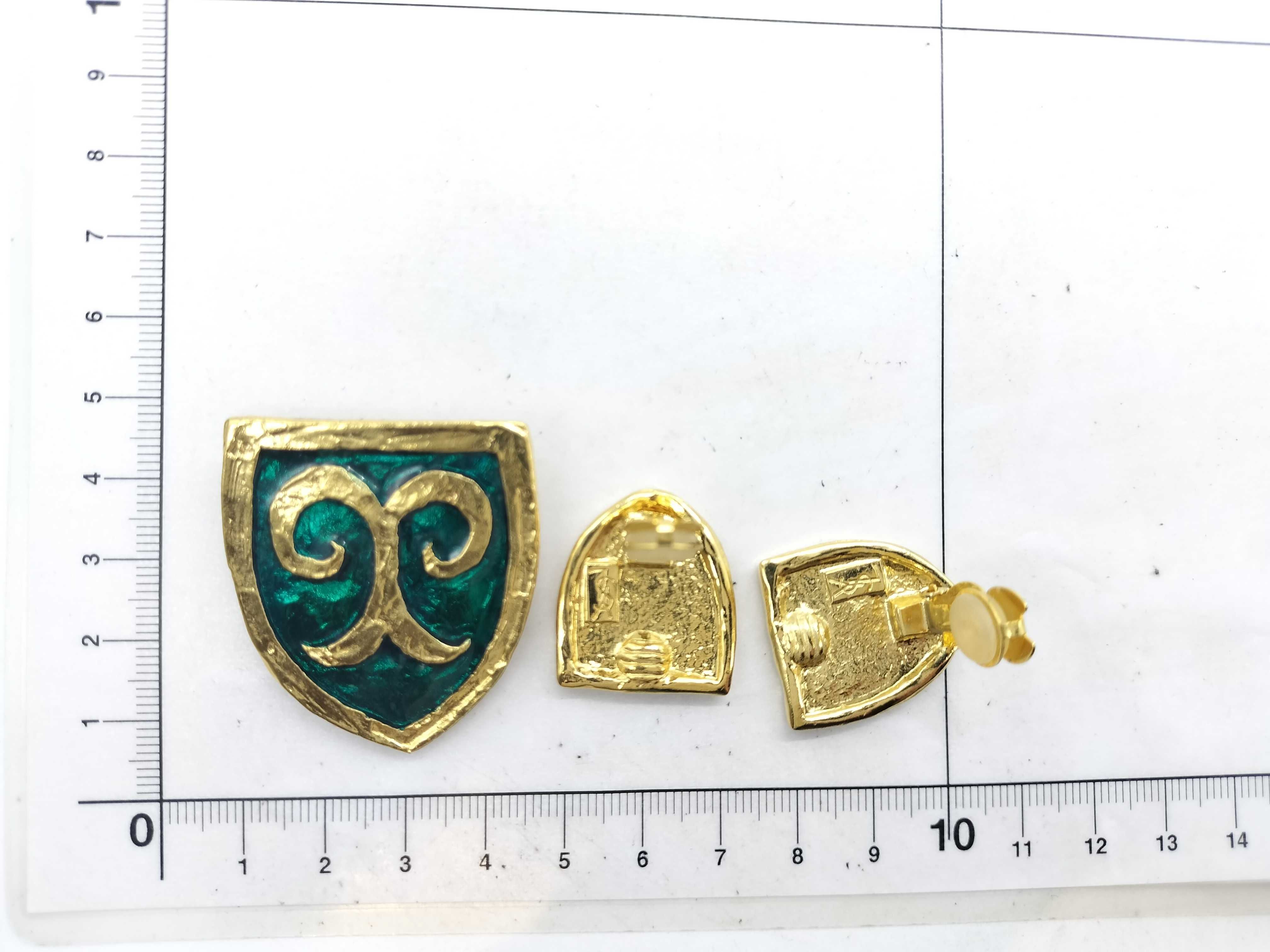 Brooch and Earring Set — view 7