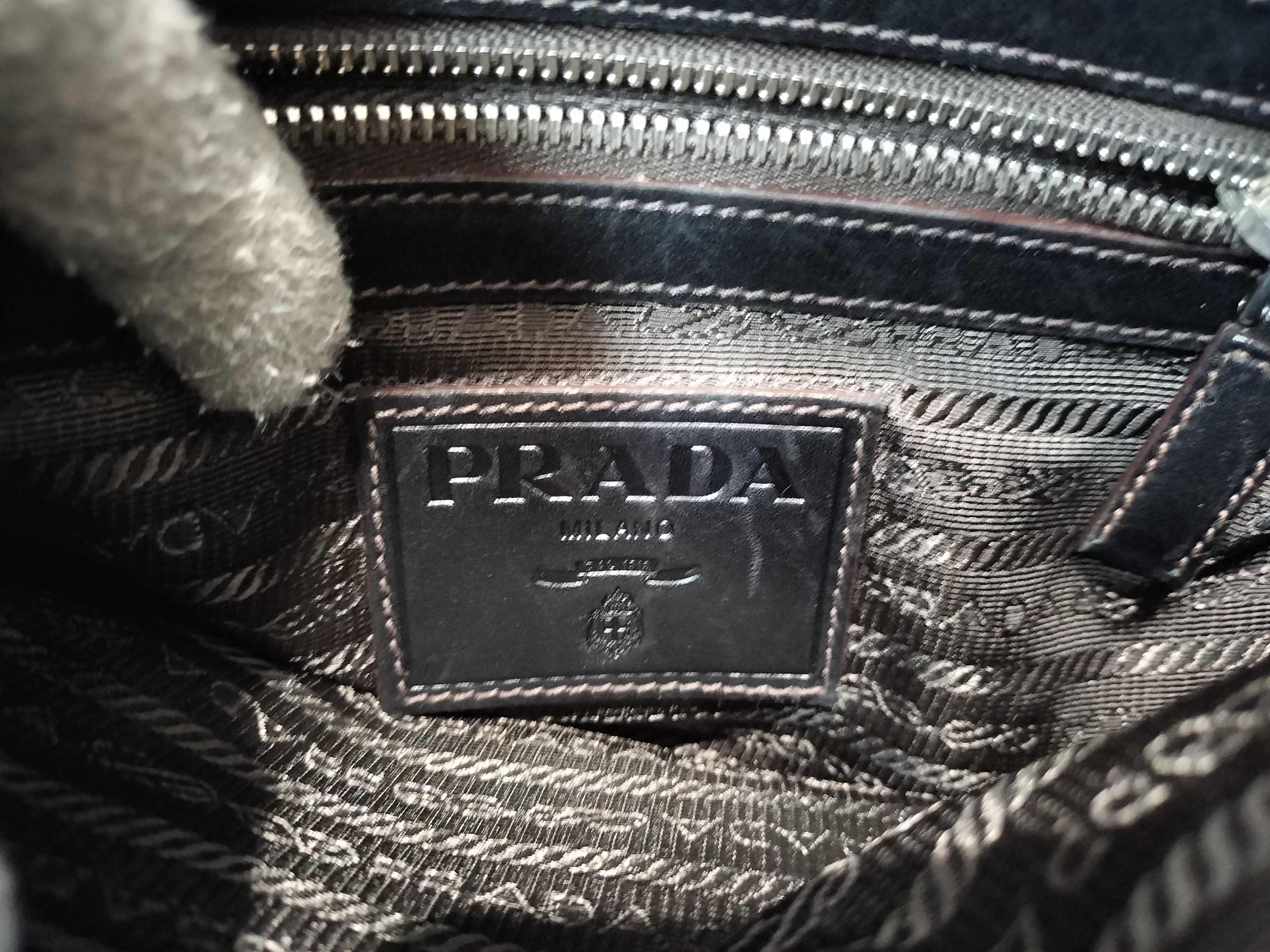 Logo Jacquard Canvas Shoulder Bag — view 12