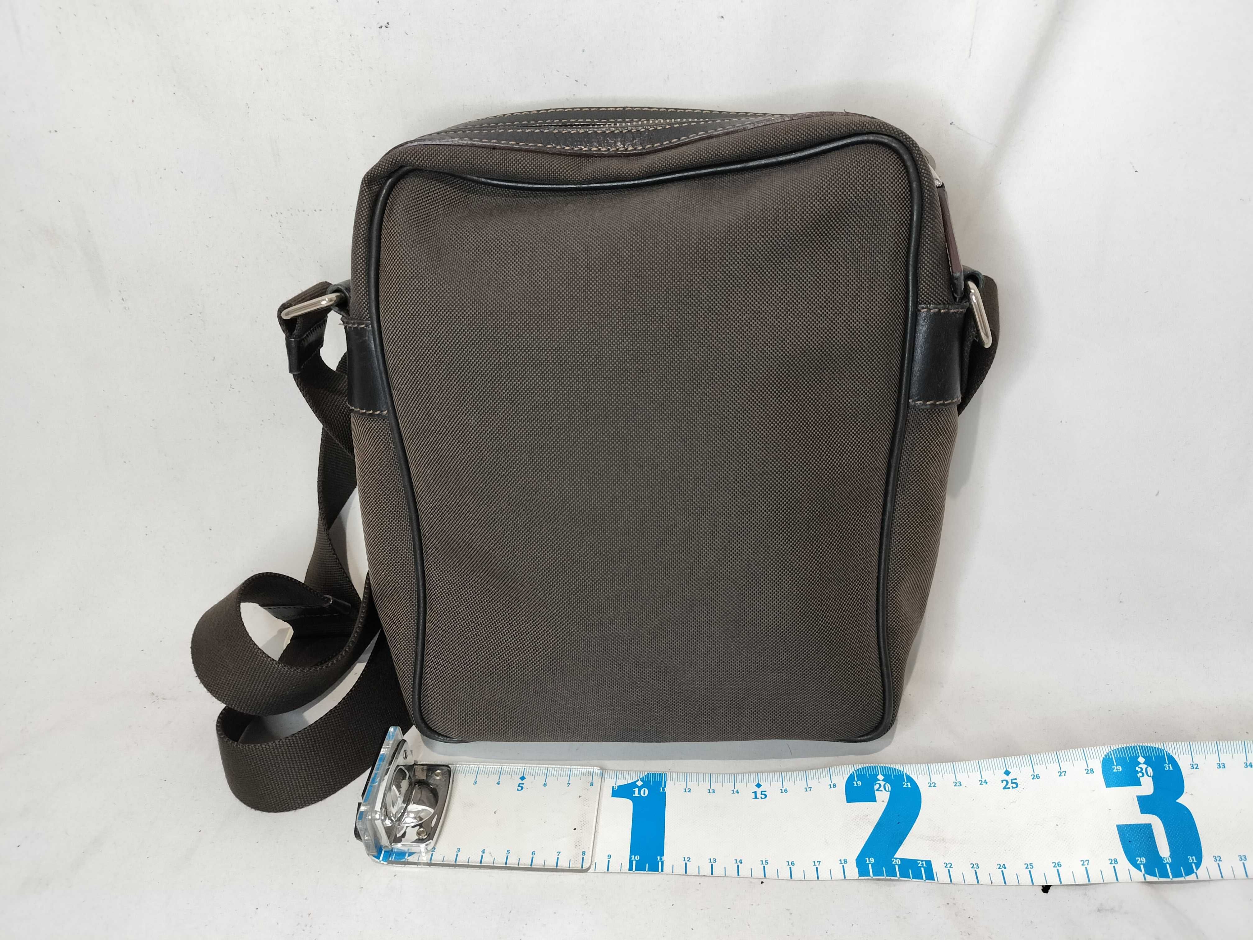 Logo Jacquard Canvas Shoulder Bag — view 3