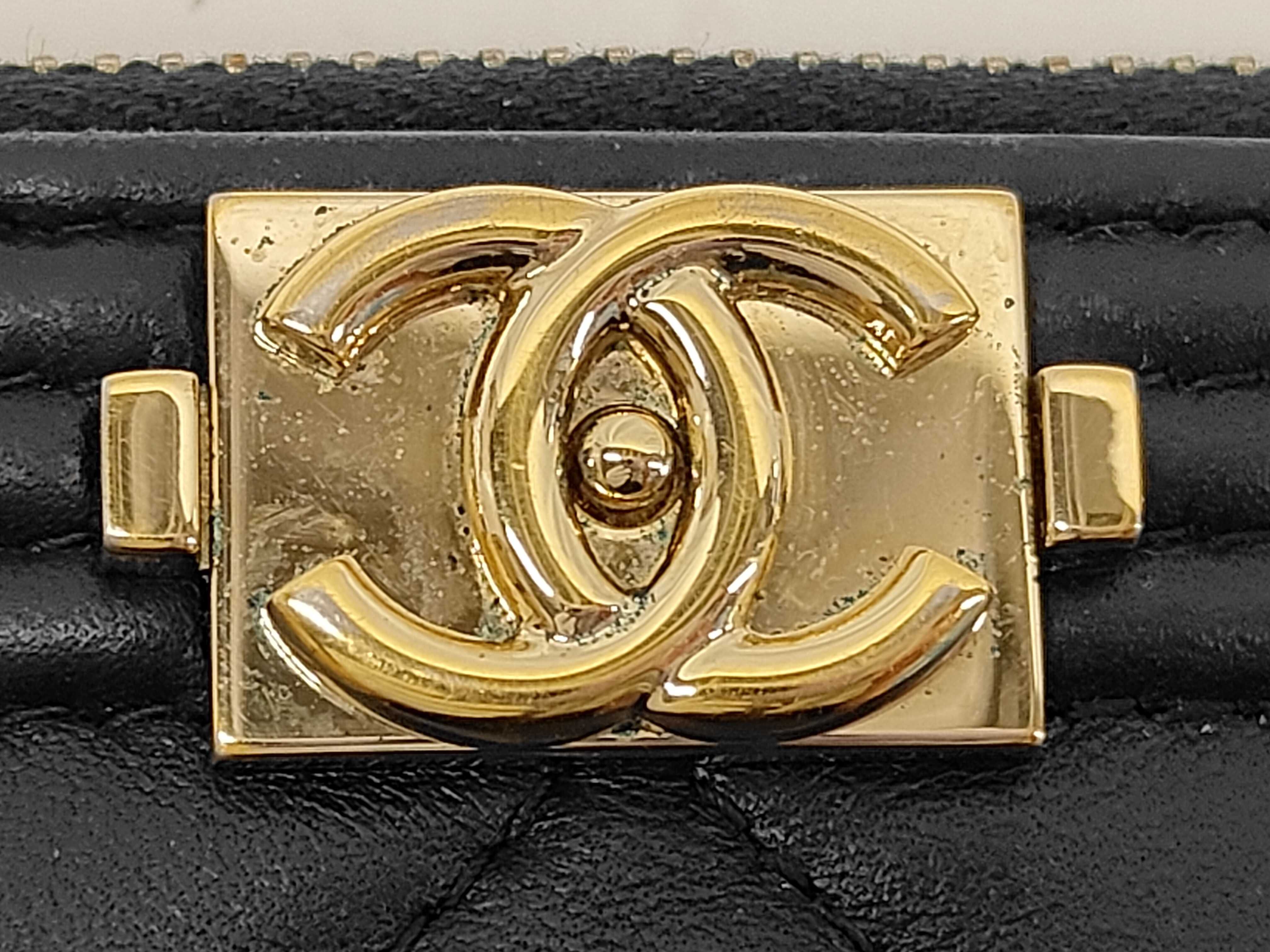 Classic Boy Medium Clutch Bag Navy — view 7