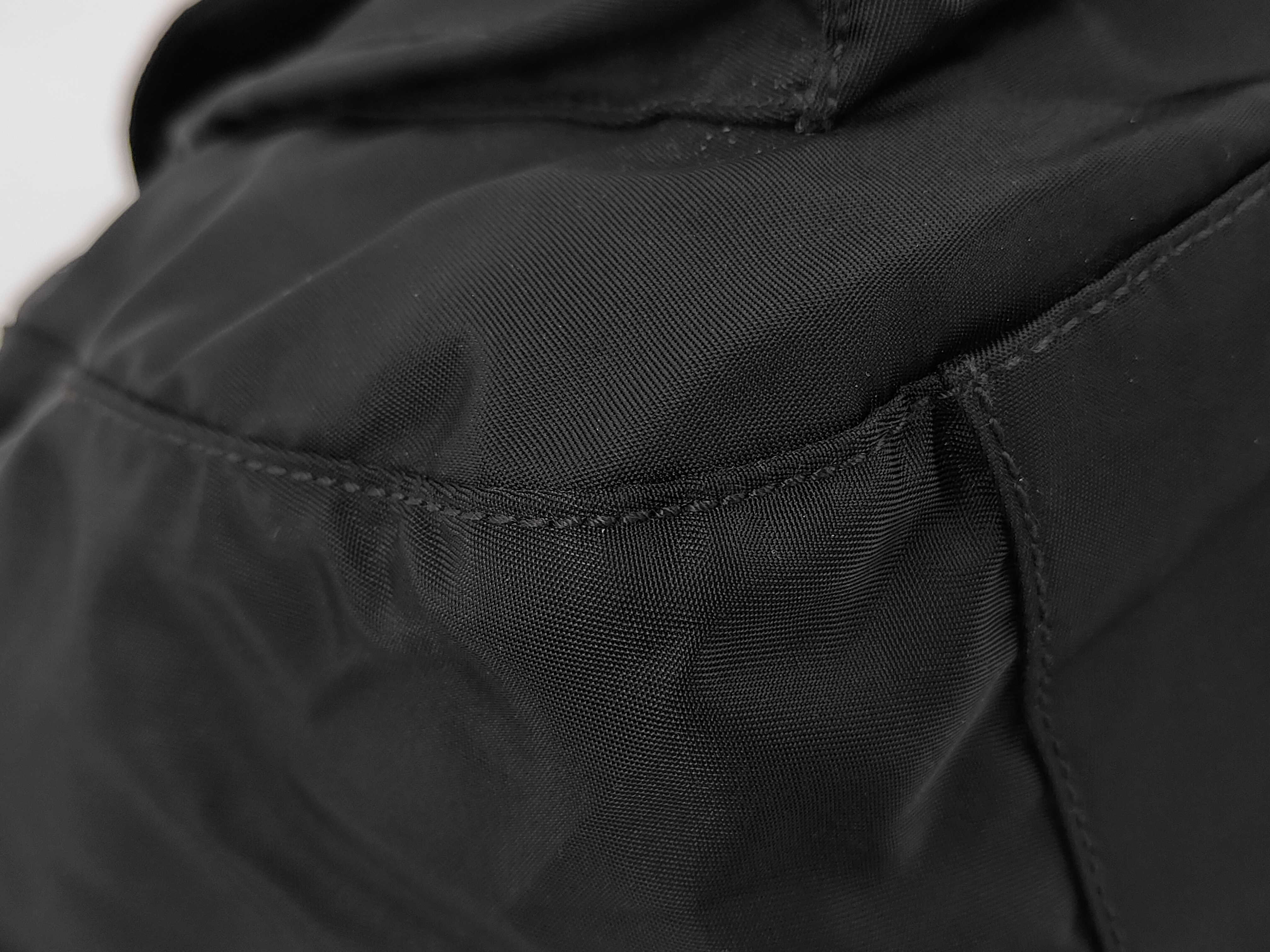 Nylon Shoulder Bag, Black — view 3
