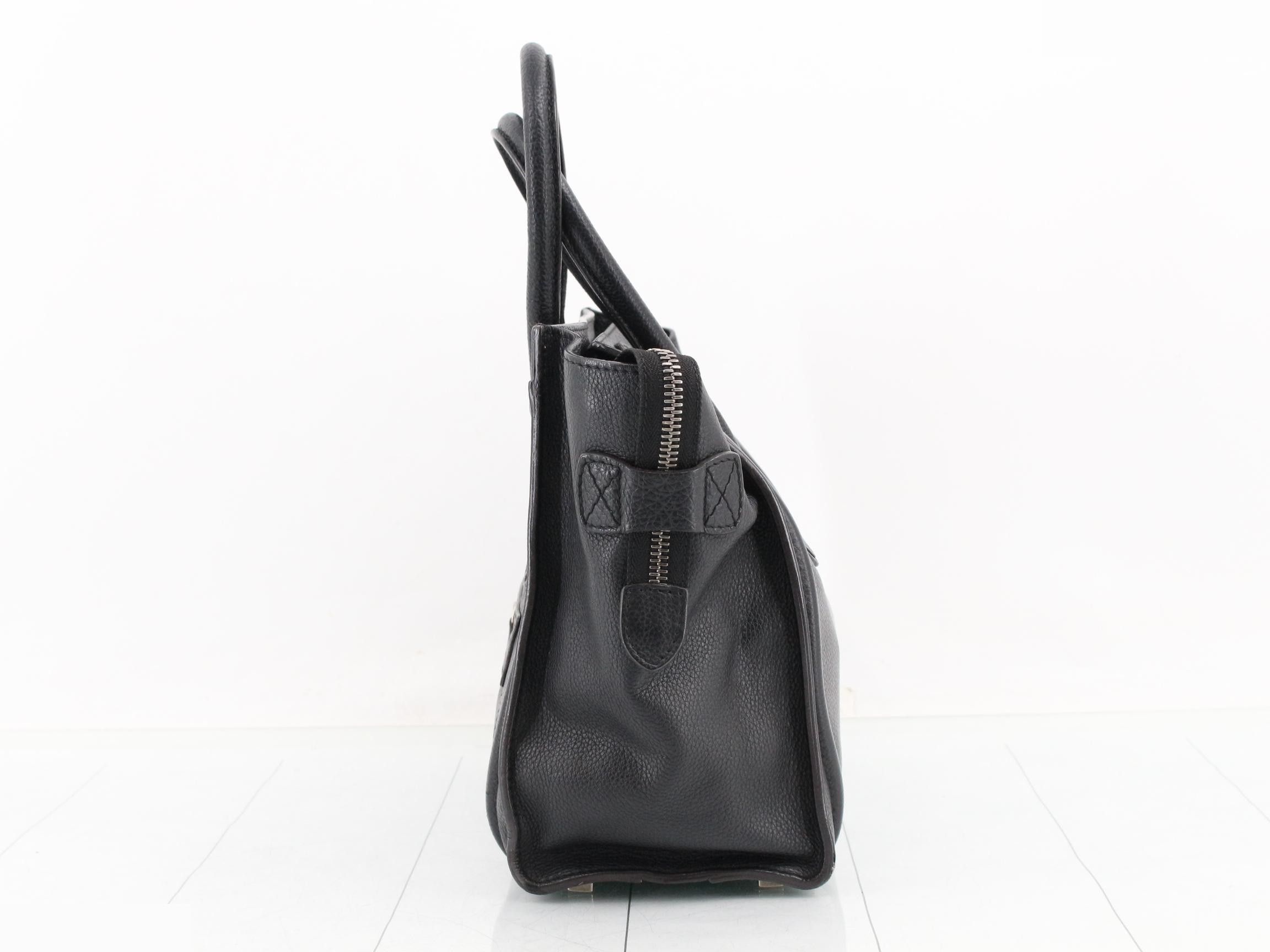 Luggage Handbag, Black — view 3