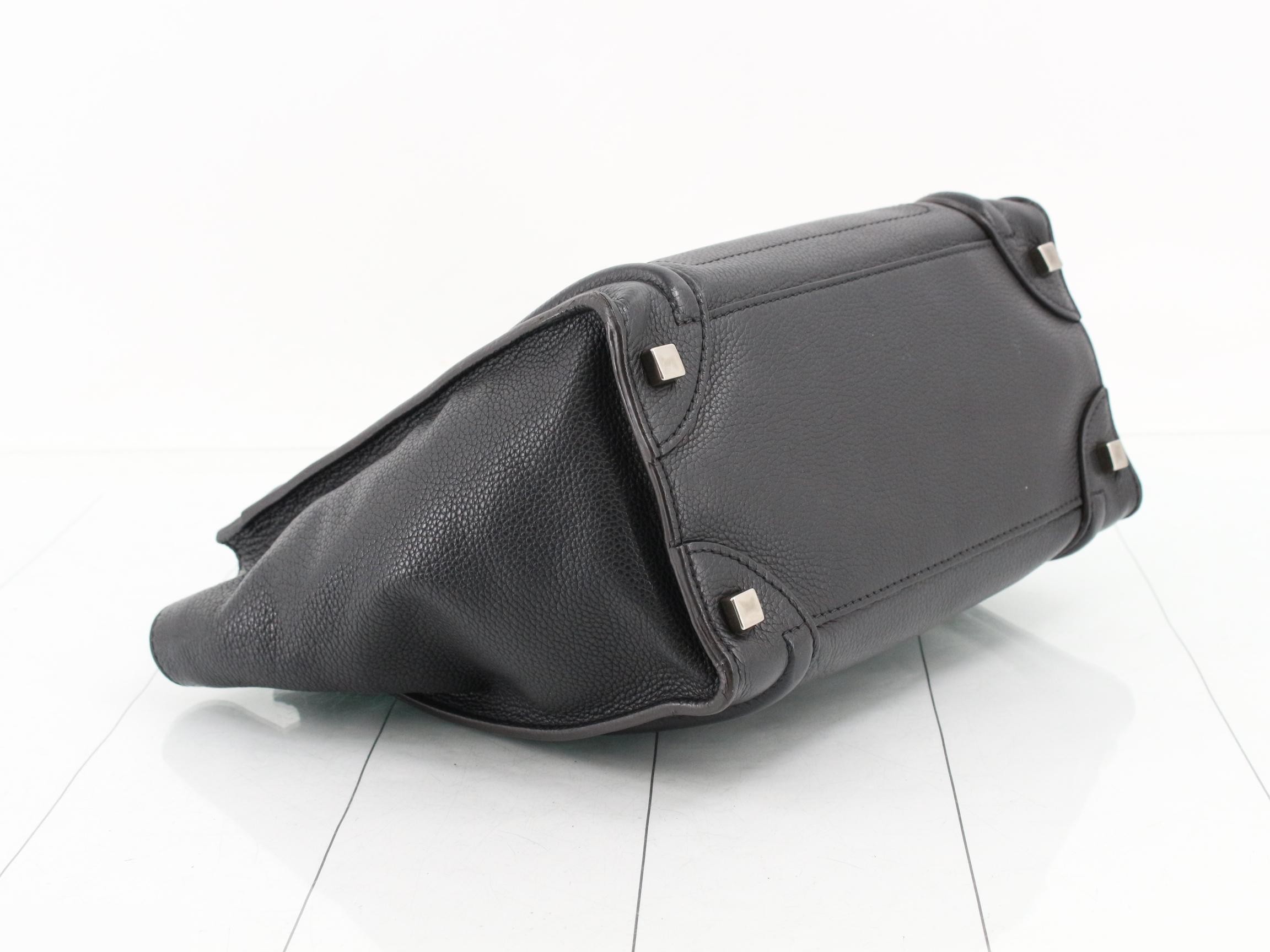 Luggage Handbag, Black — view 5