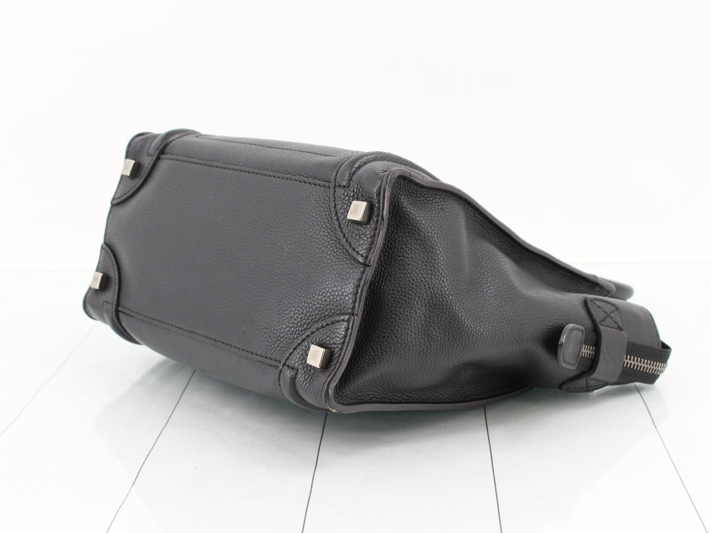 Luggage Handbag, Black — view 6