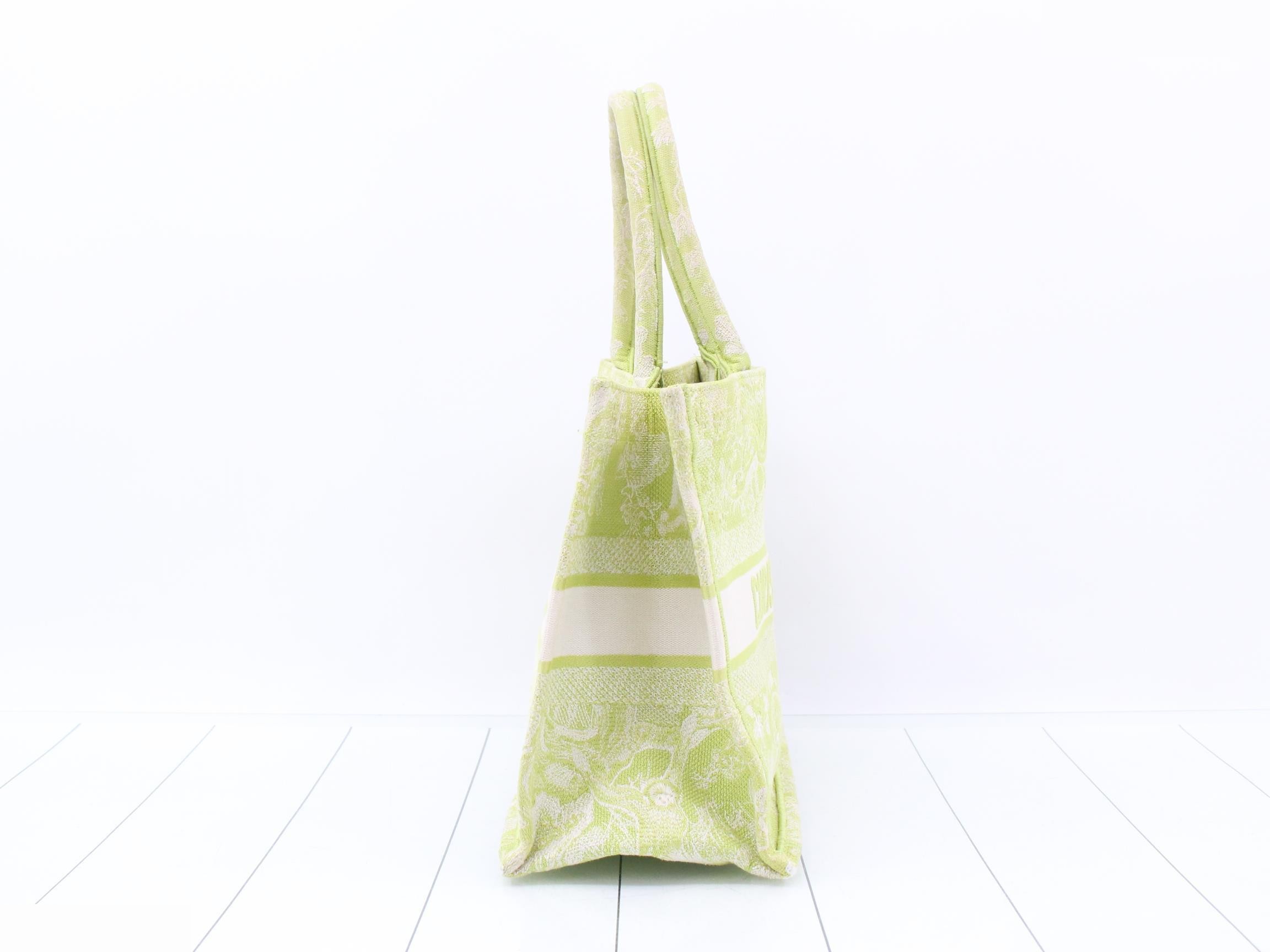 Book Tote Medium Tote Bag, Light Green — view 4