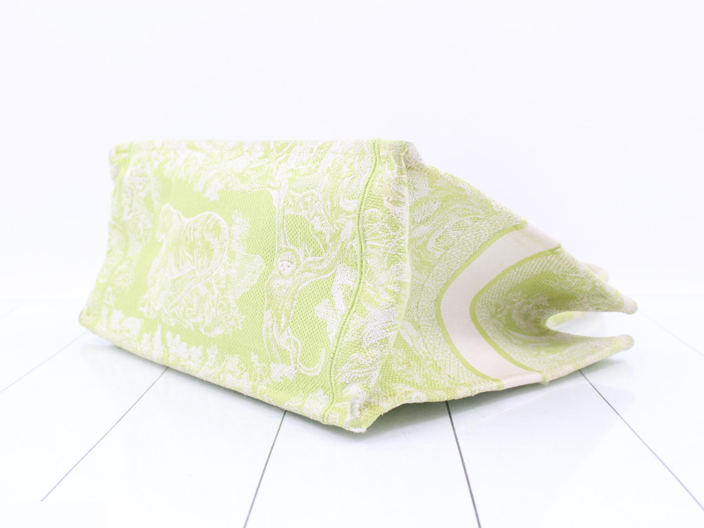 Book Tote Medium Tote Bag, Light Green — view 6