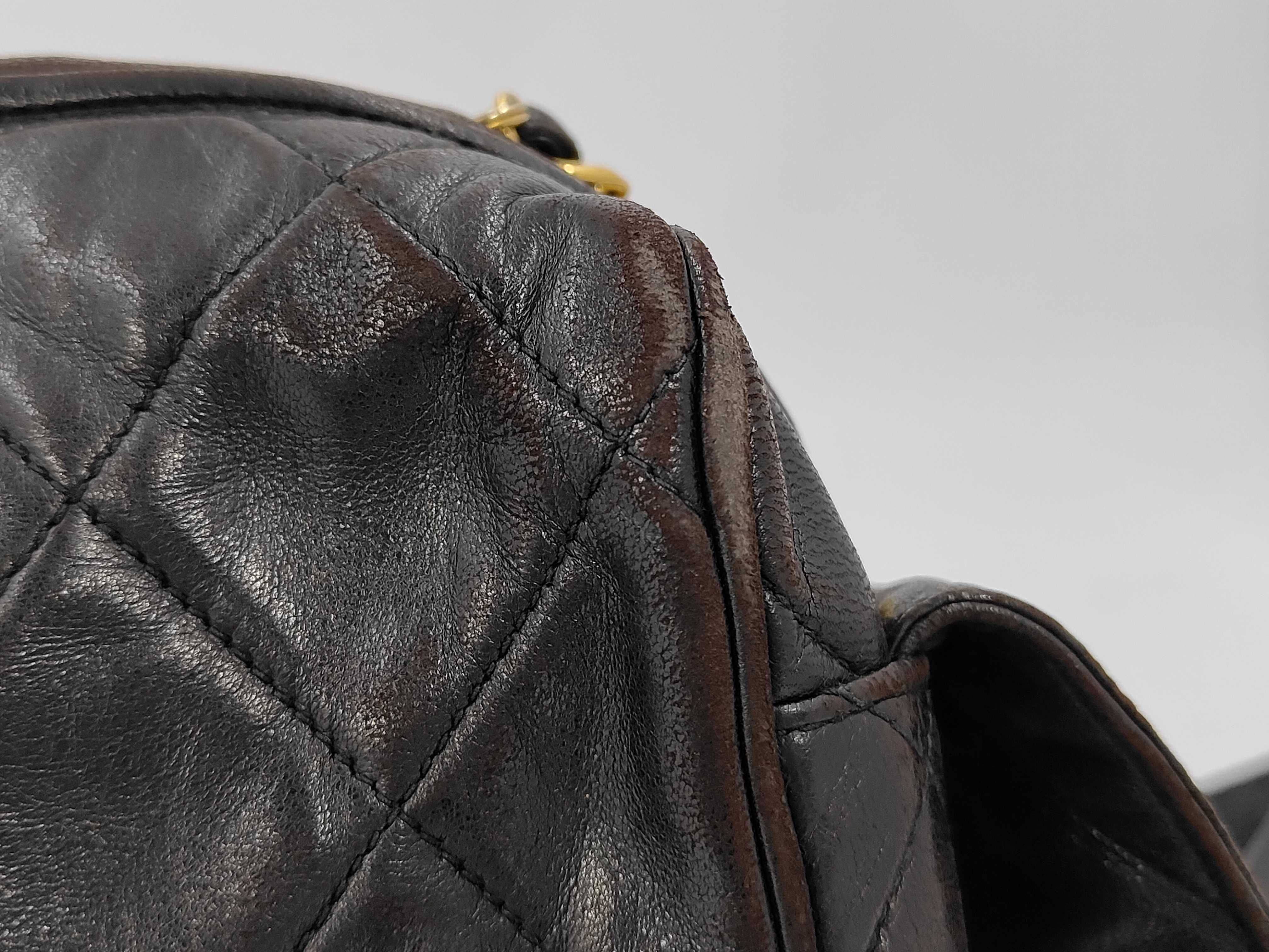Matelassé Lambskin Shoulder Bag with Coco Mark, Fringe, Gold Hardware (3168981) — view 3