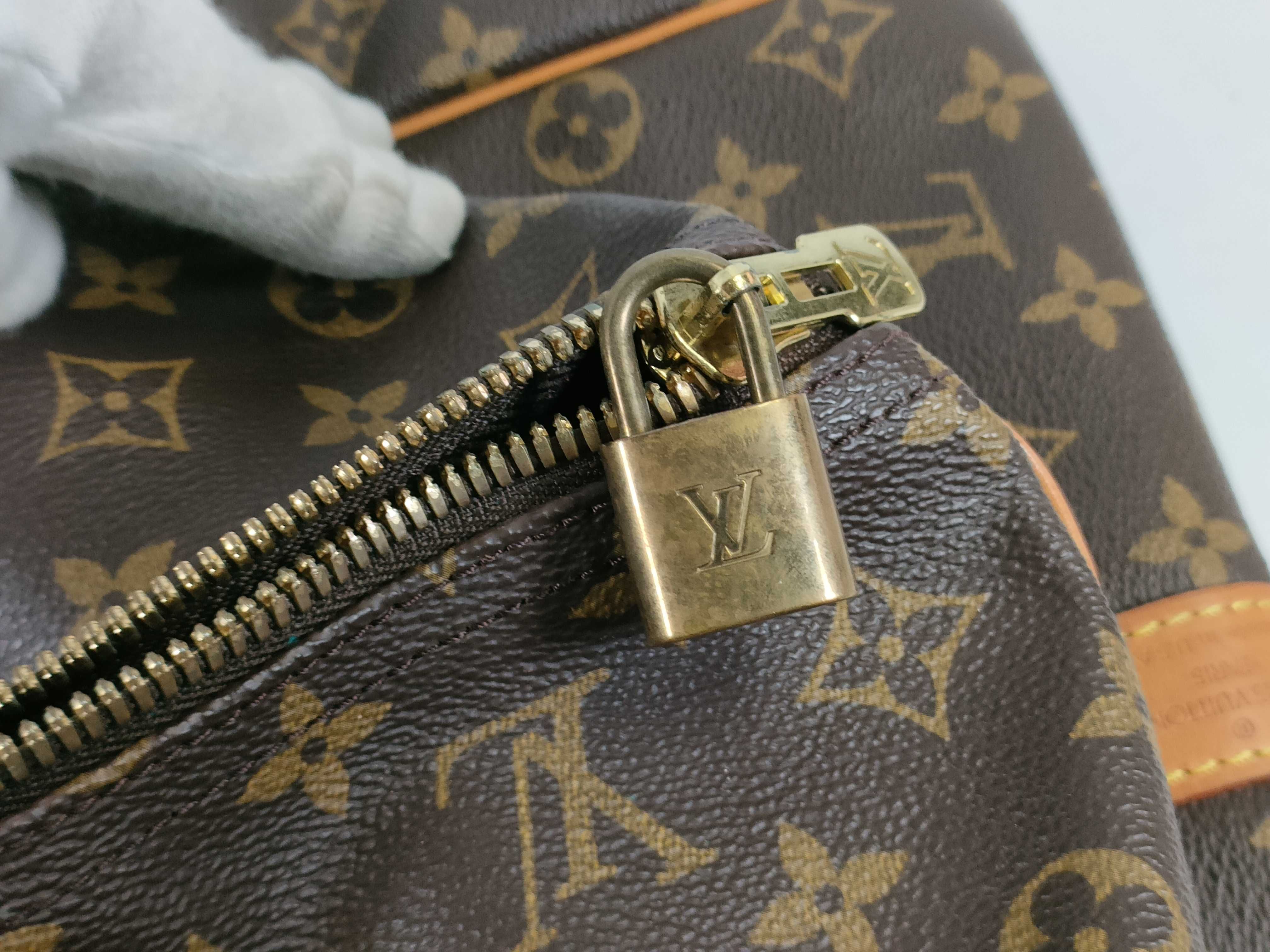 Monogram M41412 Keepall Bandoulière 60 Boston Bag — view 12
