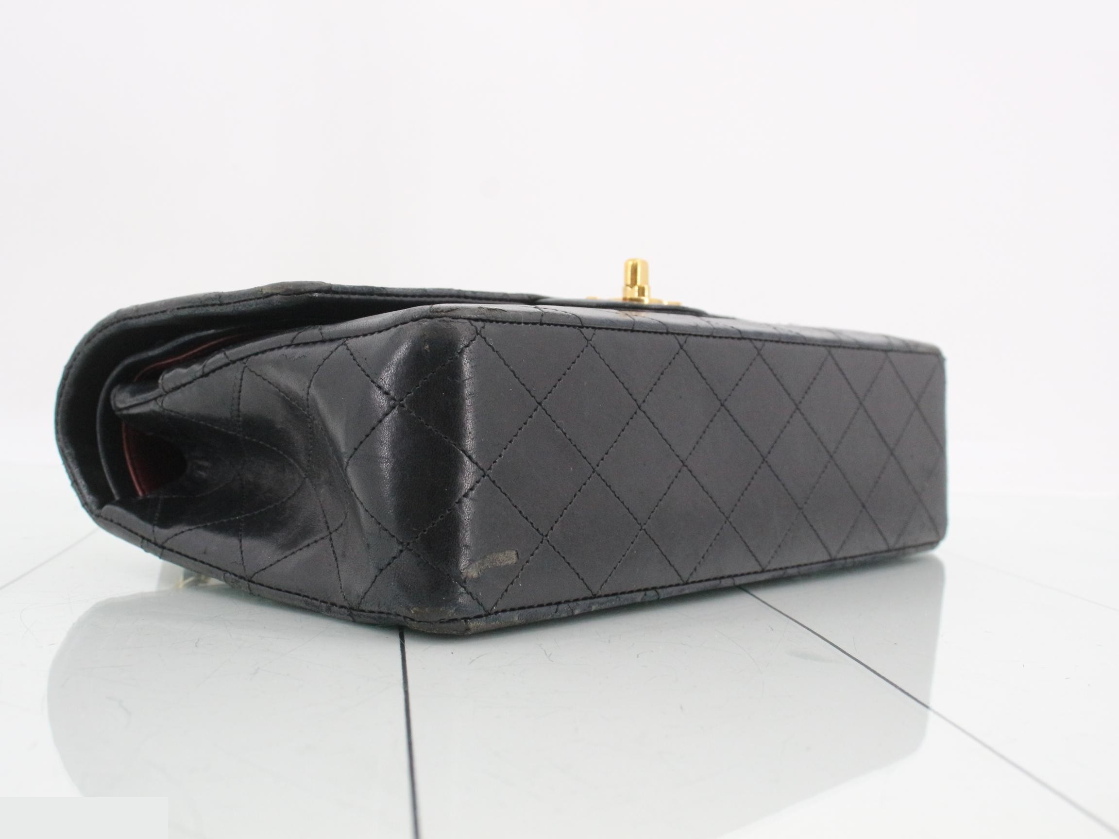 Matelassé Double Flap Chain Shoulder Bag — view 5