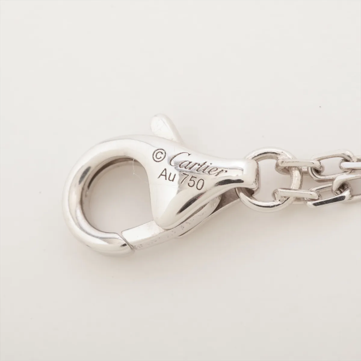 Love Circle 2P Diamond Bracelet 750(WG) 4.6g FCD211 Damage — view 5