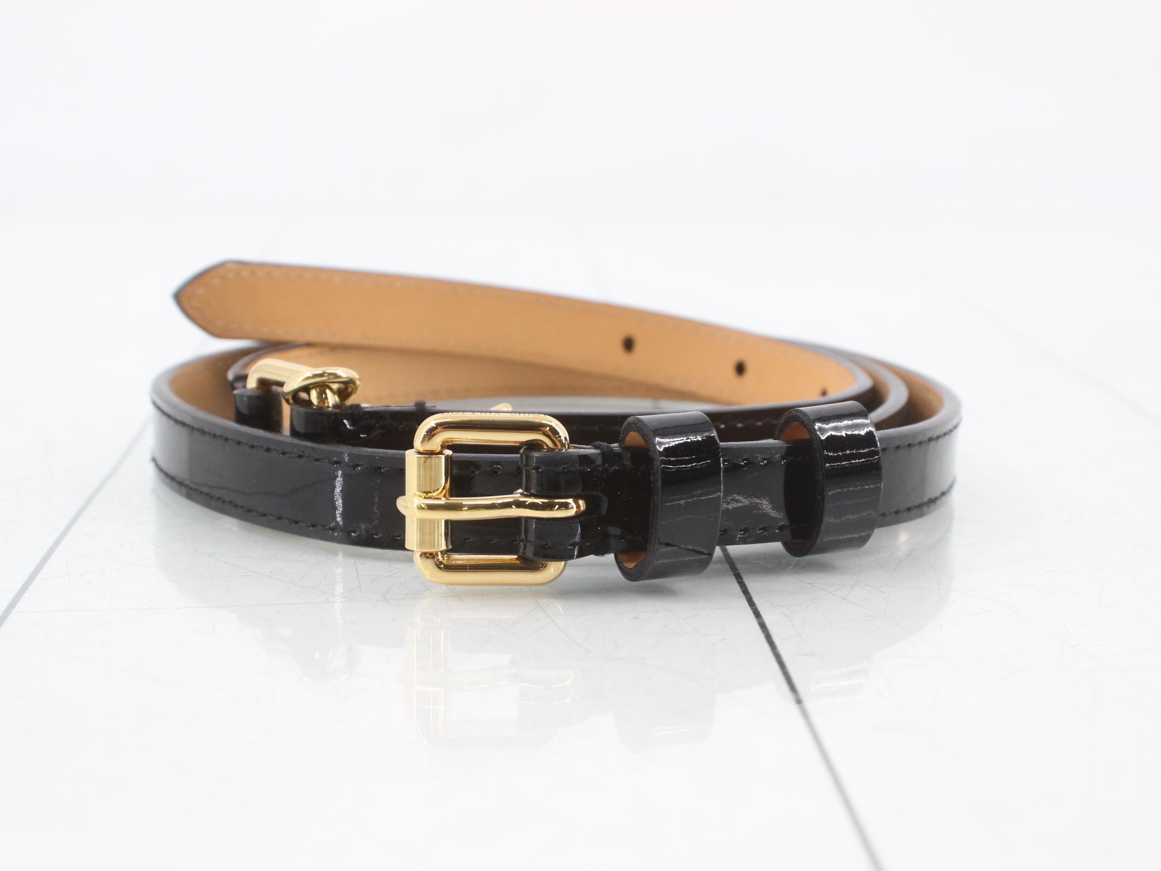 Vernis (accessories) - Belt Key Lock Charm - Black